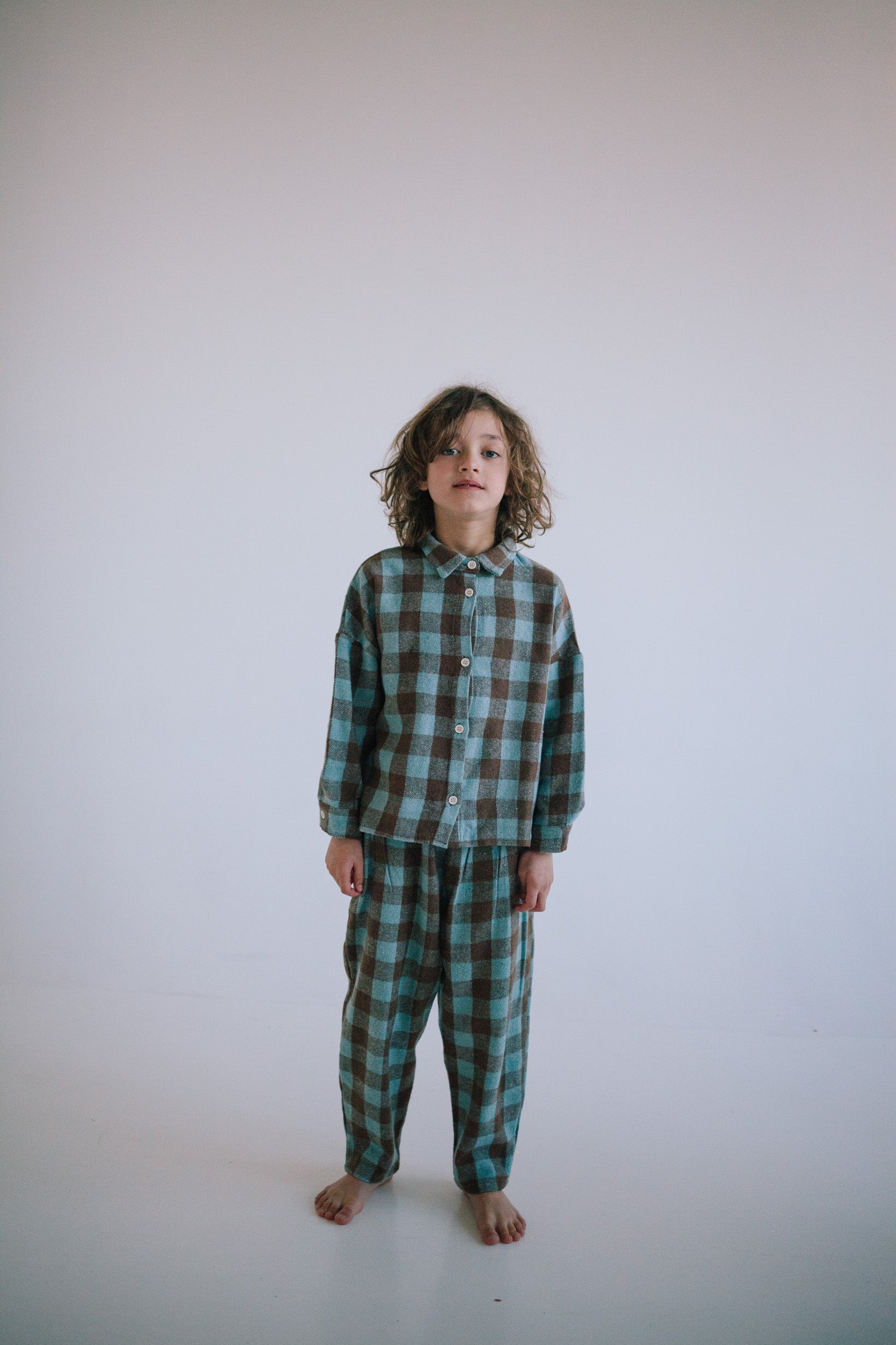 ENSEMBLE PLAID LAGOON