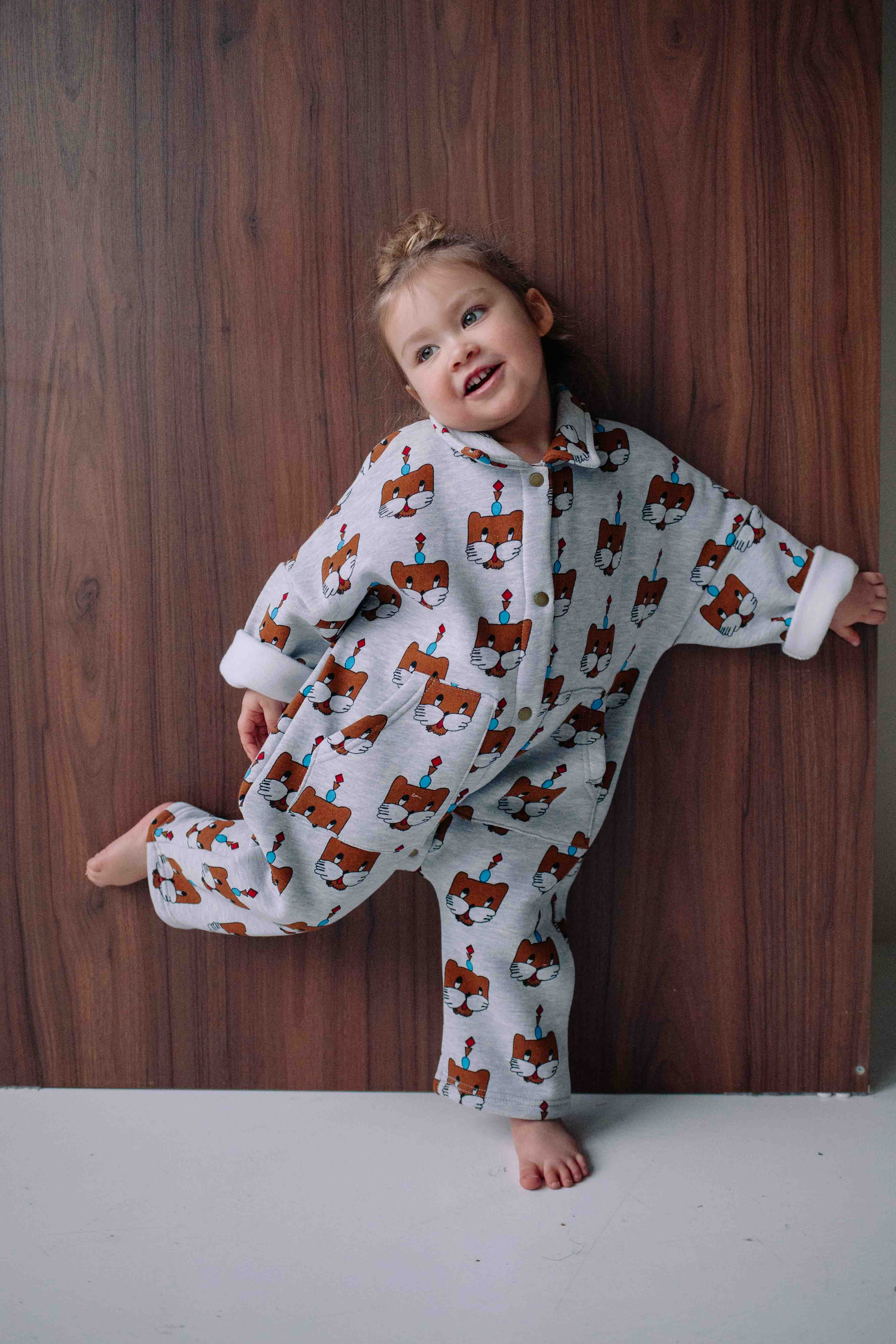 COMBINAISON BASIL GRIS