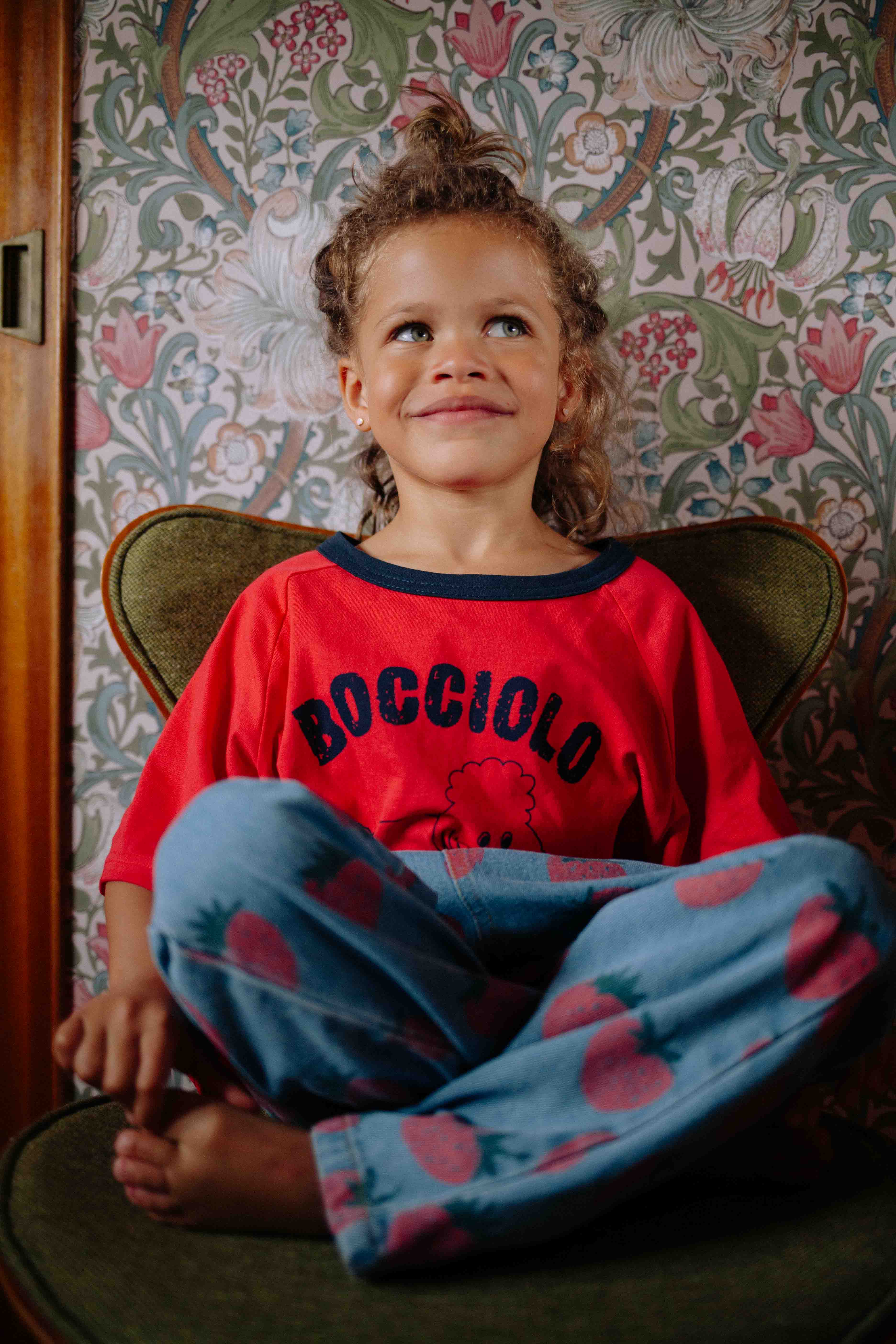 T-SHIRT ROUGE ITALIAN POODLE