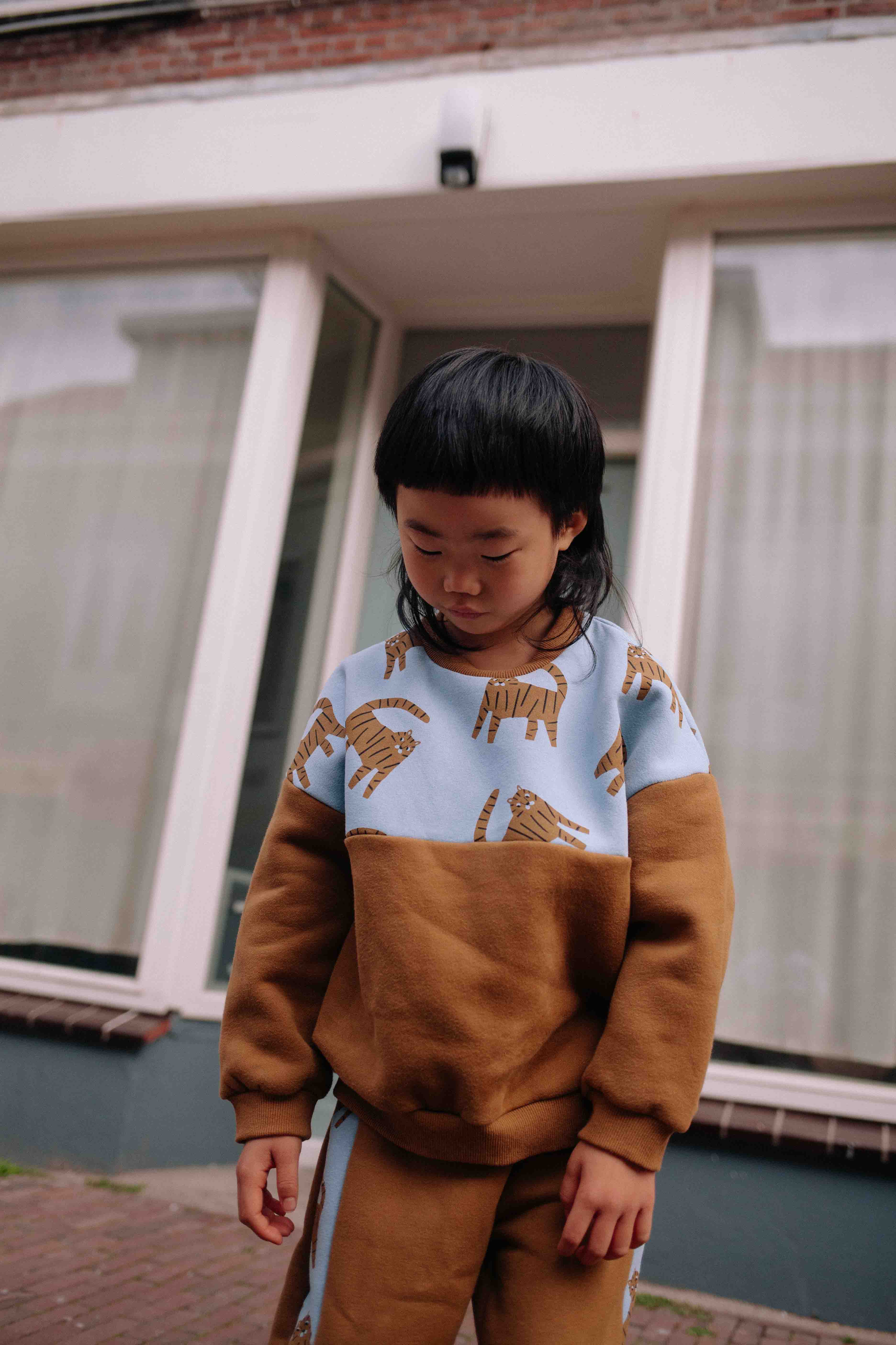 ENSEMBLE MOUTARDE TIGRE