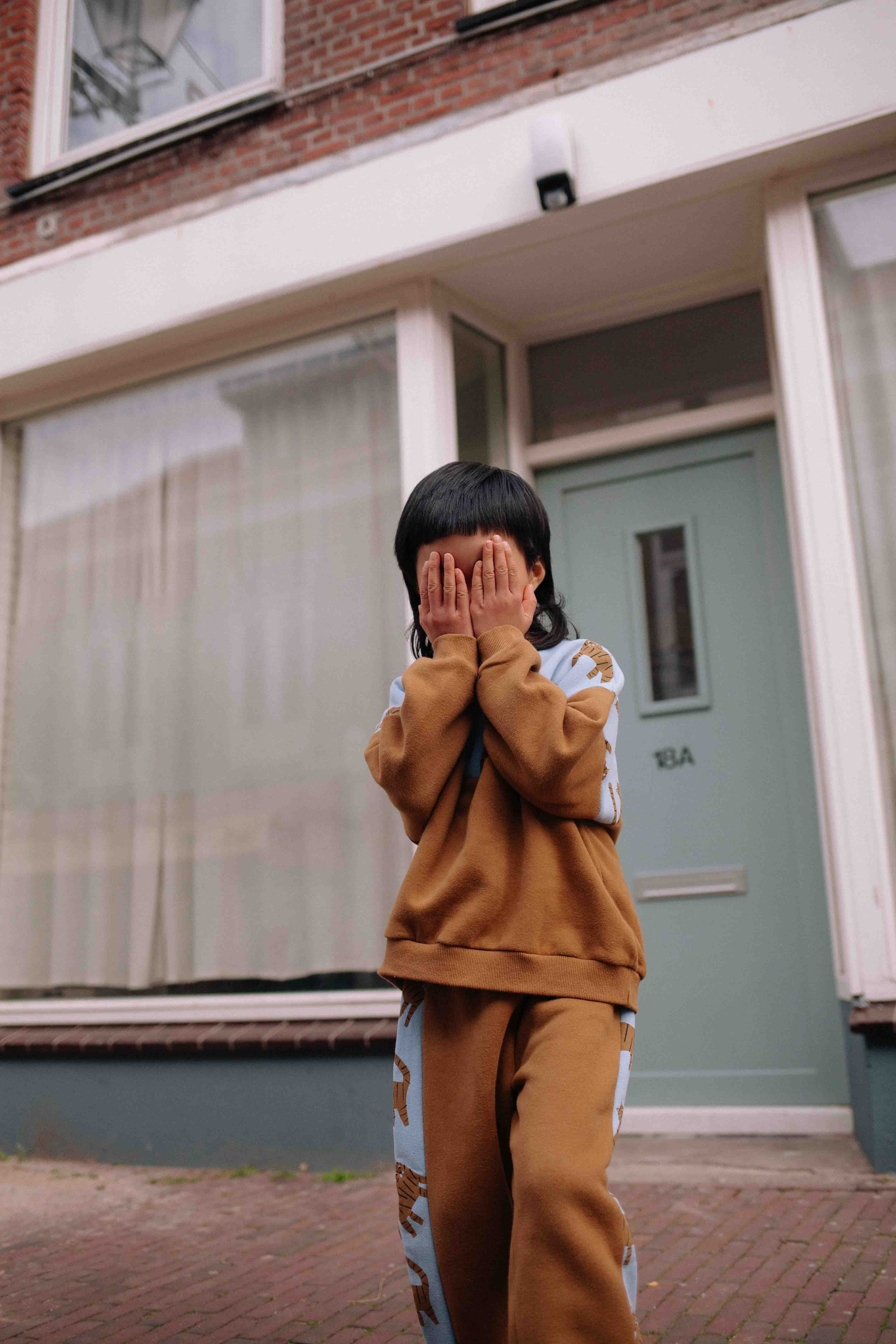 ENSEMBLE MOUTARDE TIGRE