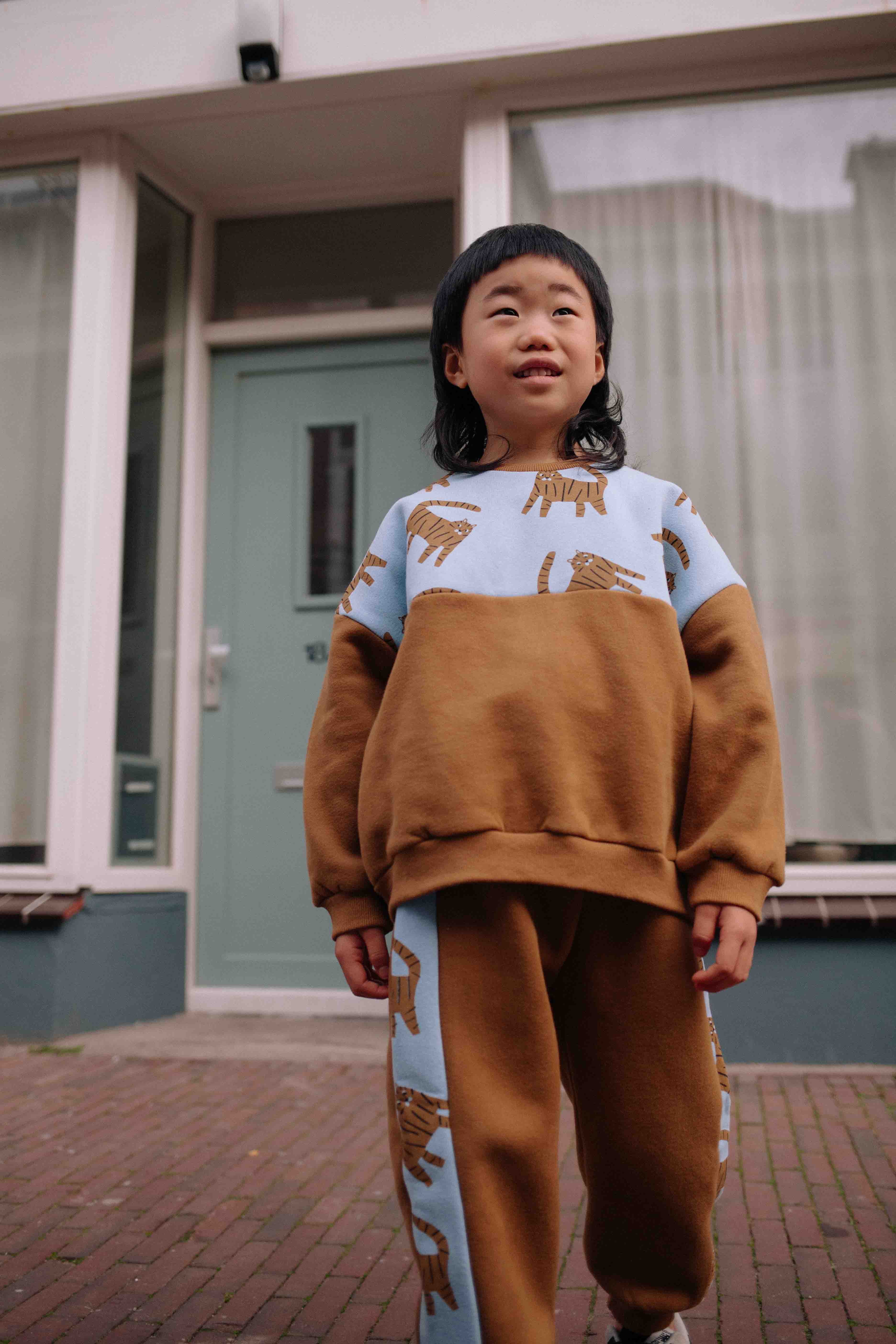 ENSEMBLE MOUTARDE TIGRE