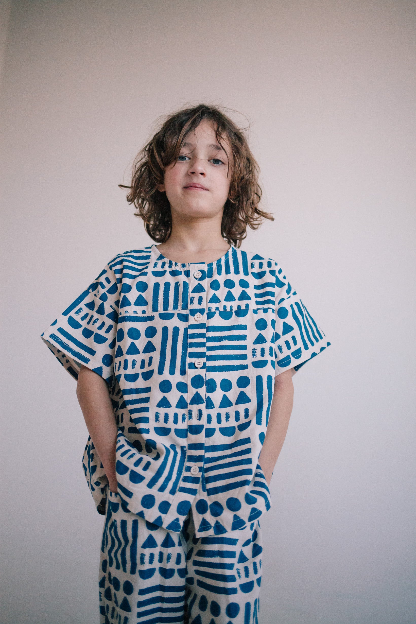 ENSEMBLE FLAMME BLEUE