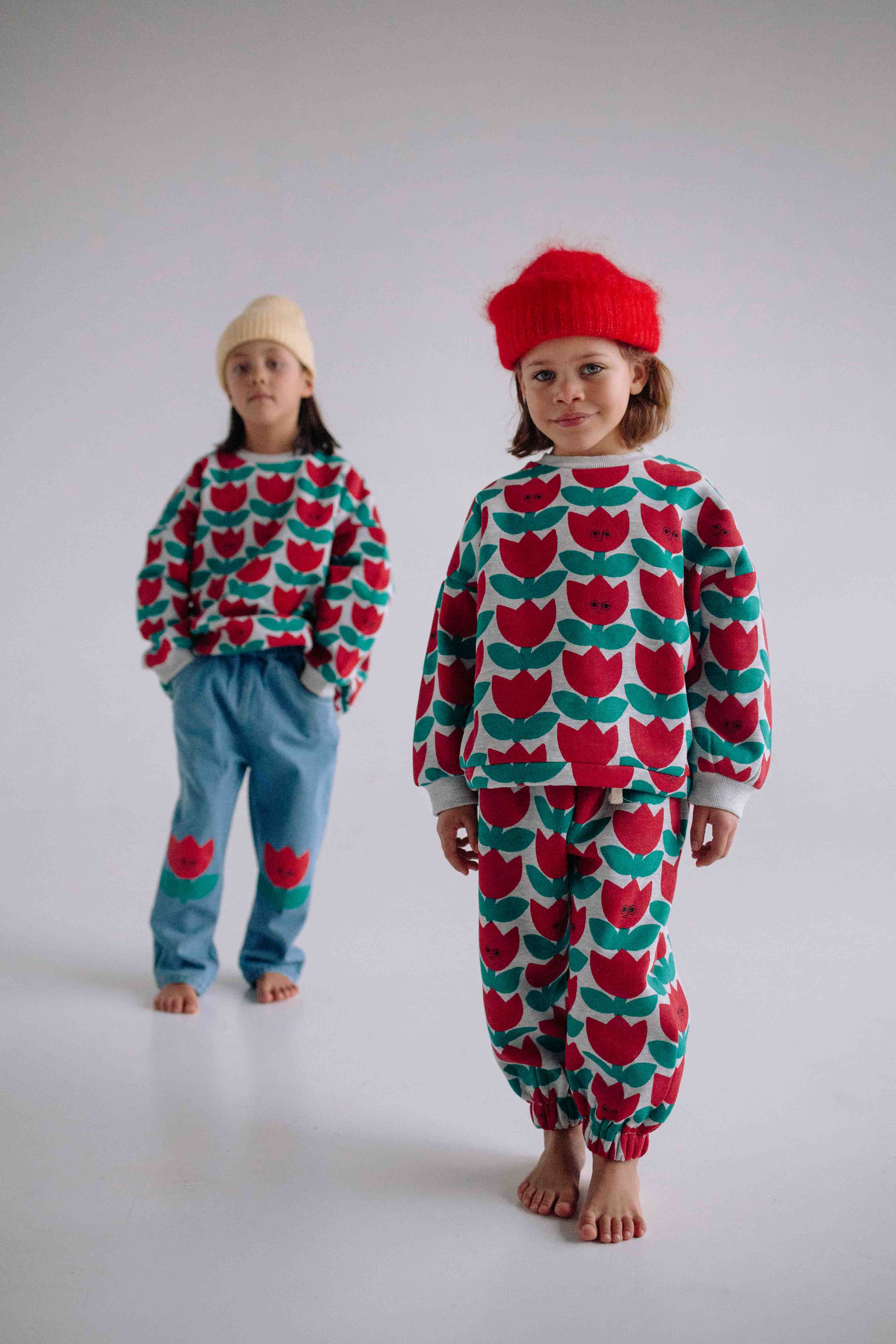 ENSEMBLE GRIS SMILING TULIPE