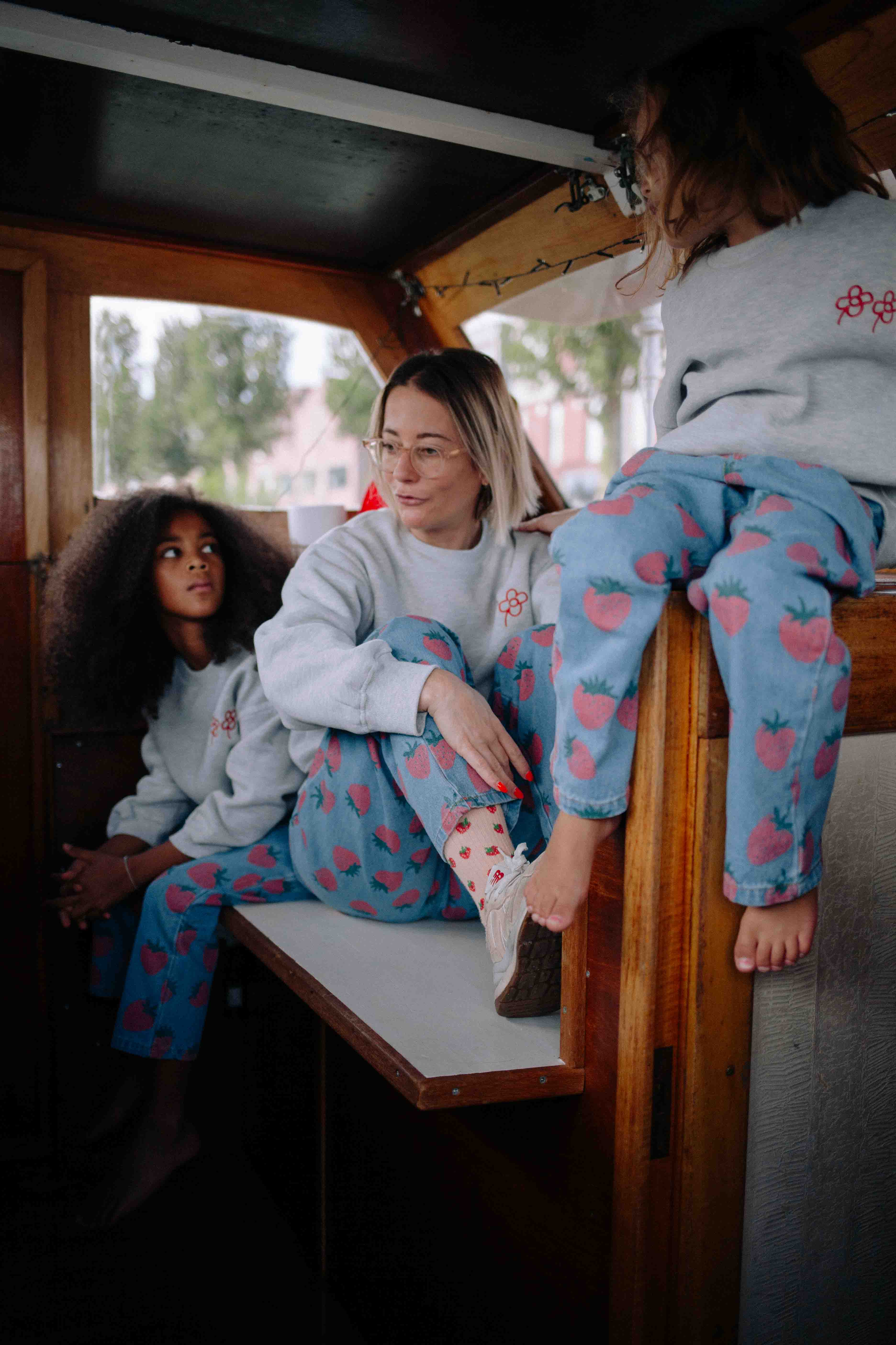 SWEAT SIGNATURE FLOWER FEMME