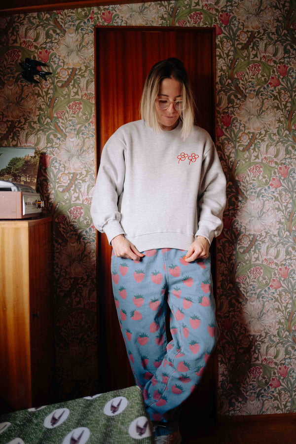 SIGNATURE FLOWER SWEATSHIRT WOMAN