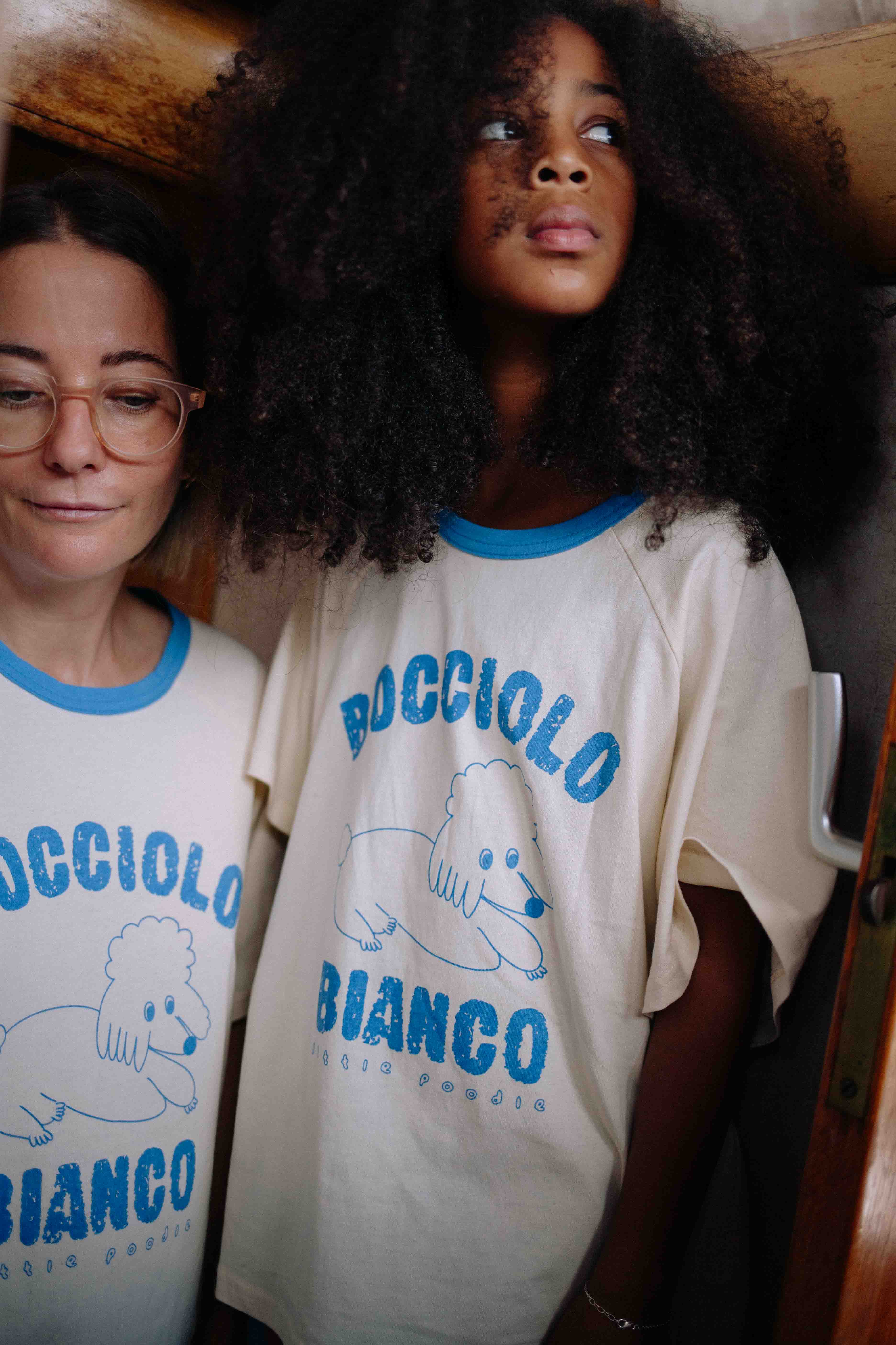 T-SHIRT OCÉAN ITALIAN POODLE FEMME