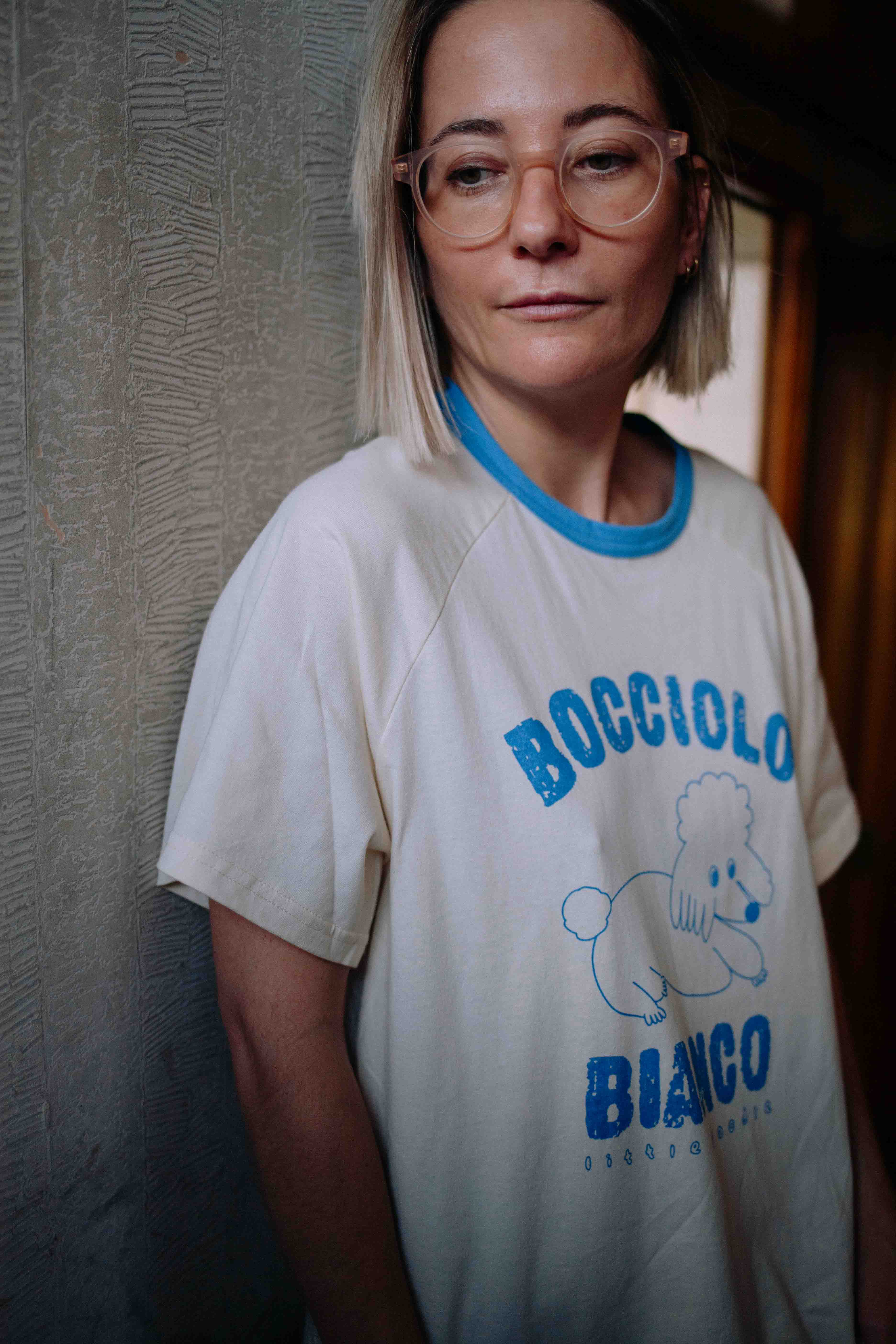 T-SHIRT OCÉAN ITALIAN POODLE FEMME