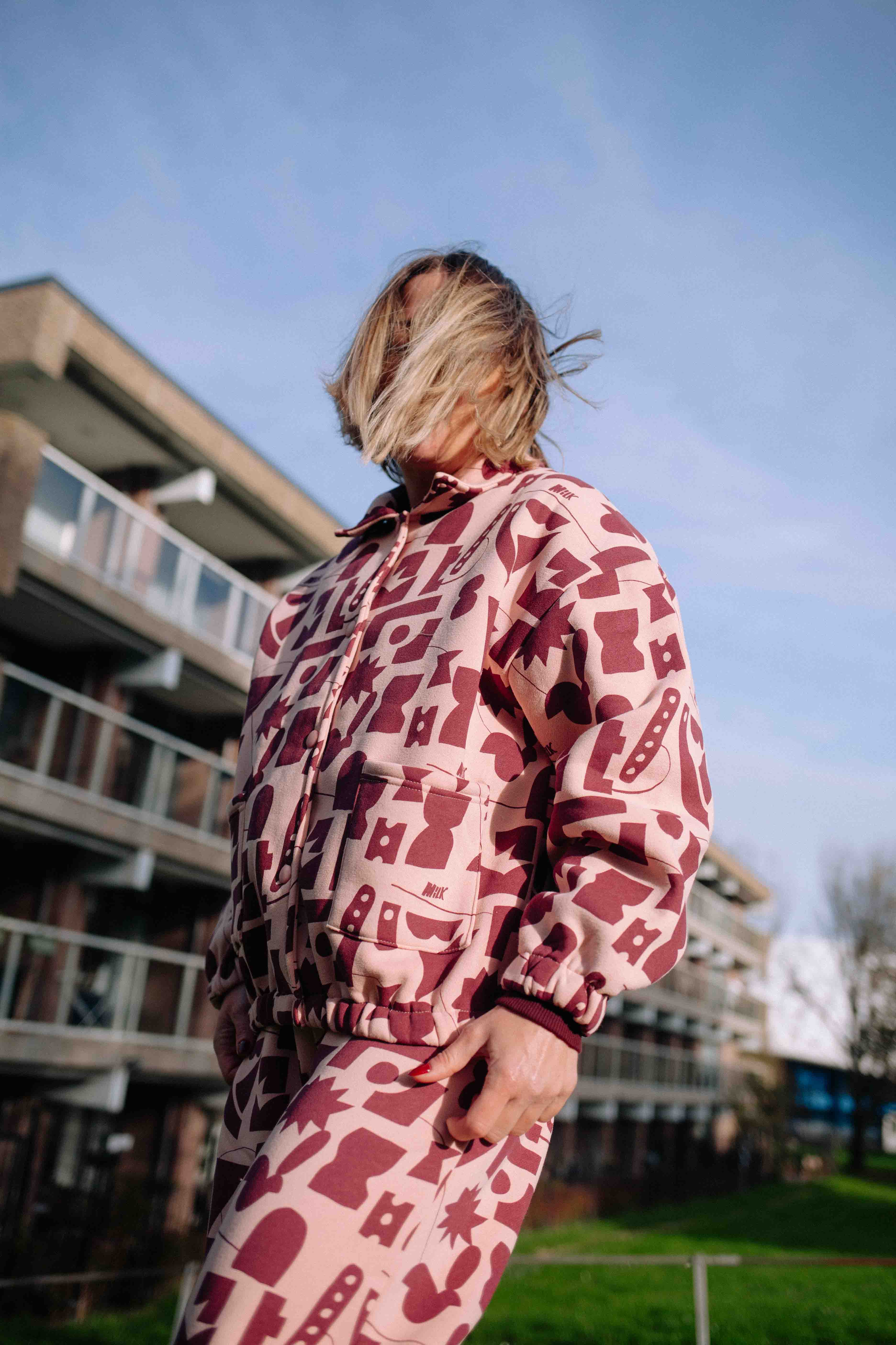 ENSEMBLE MILK À LA FRAISE FEMME