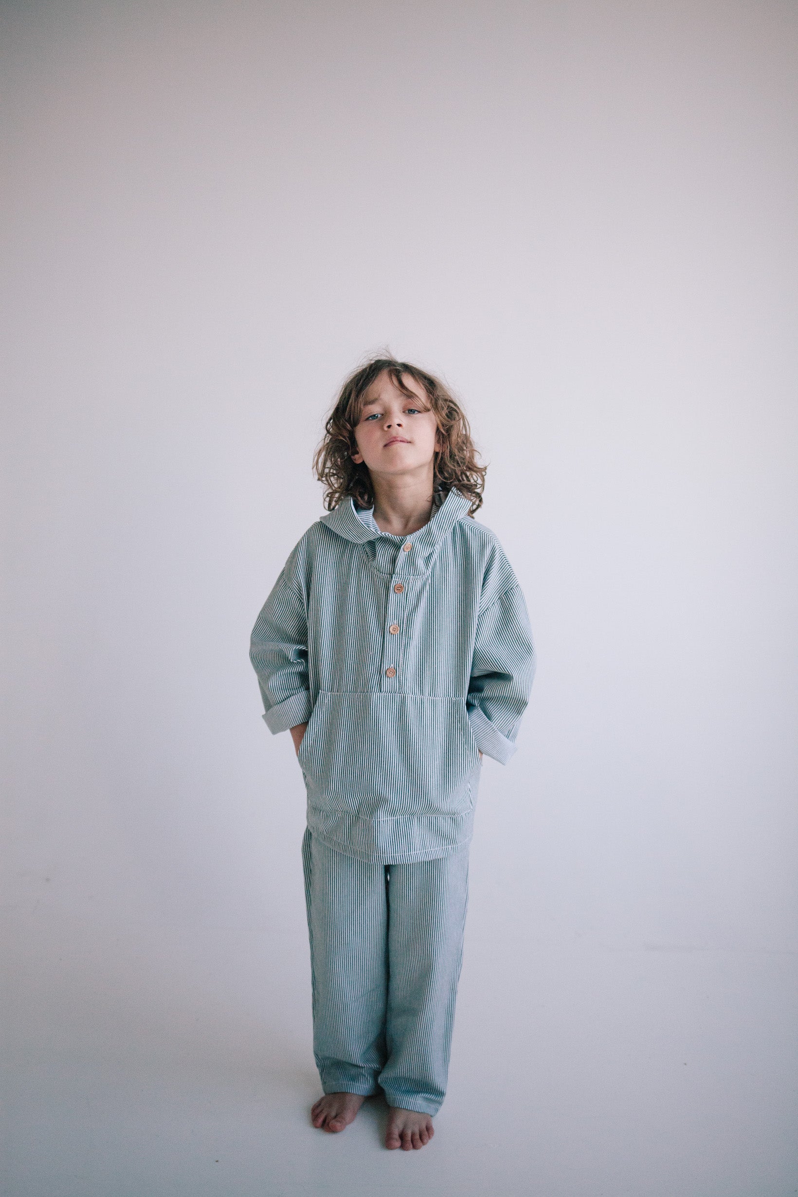 ENSEMBLE HOODIE DENIM