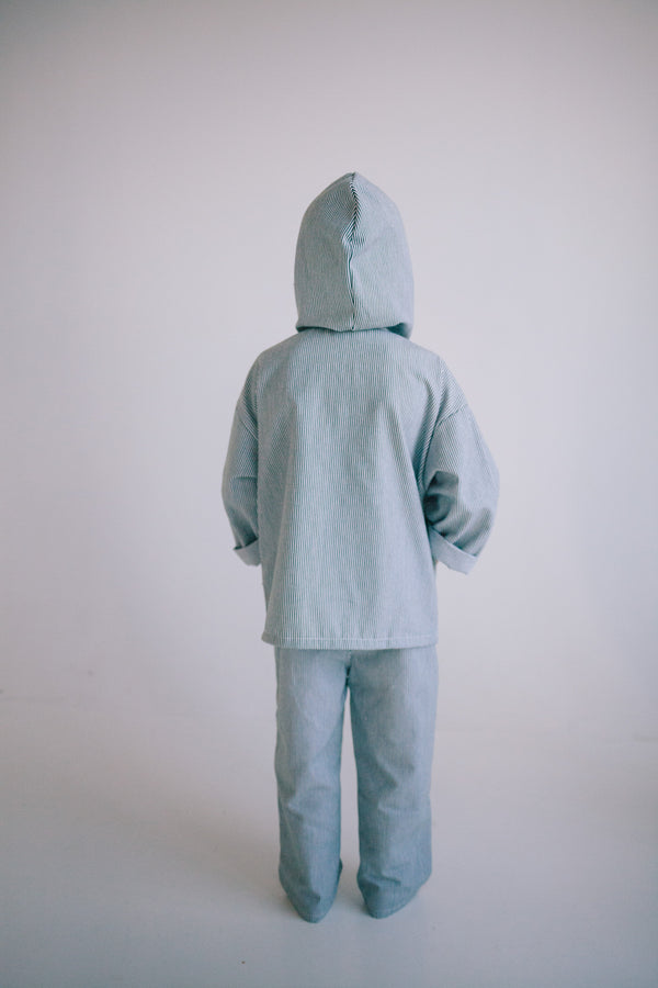 ENSEMBLE HOODIE DENIM