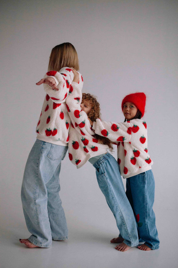 MATCHY - SWEAT-SHIRT STRAWBERRY