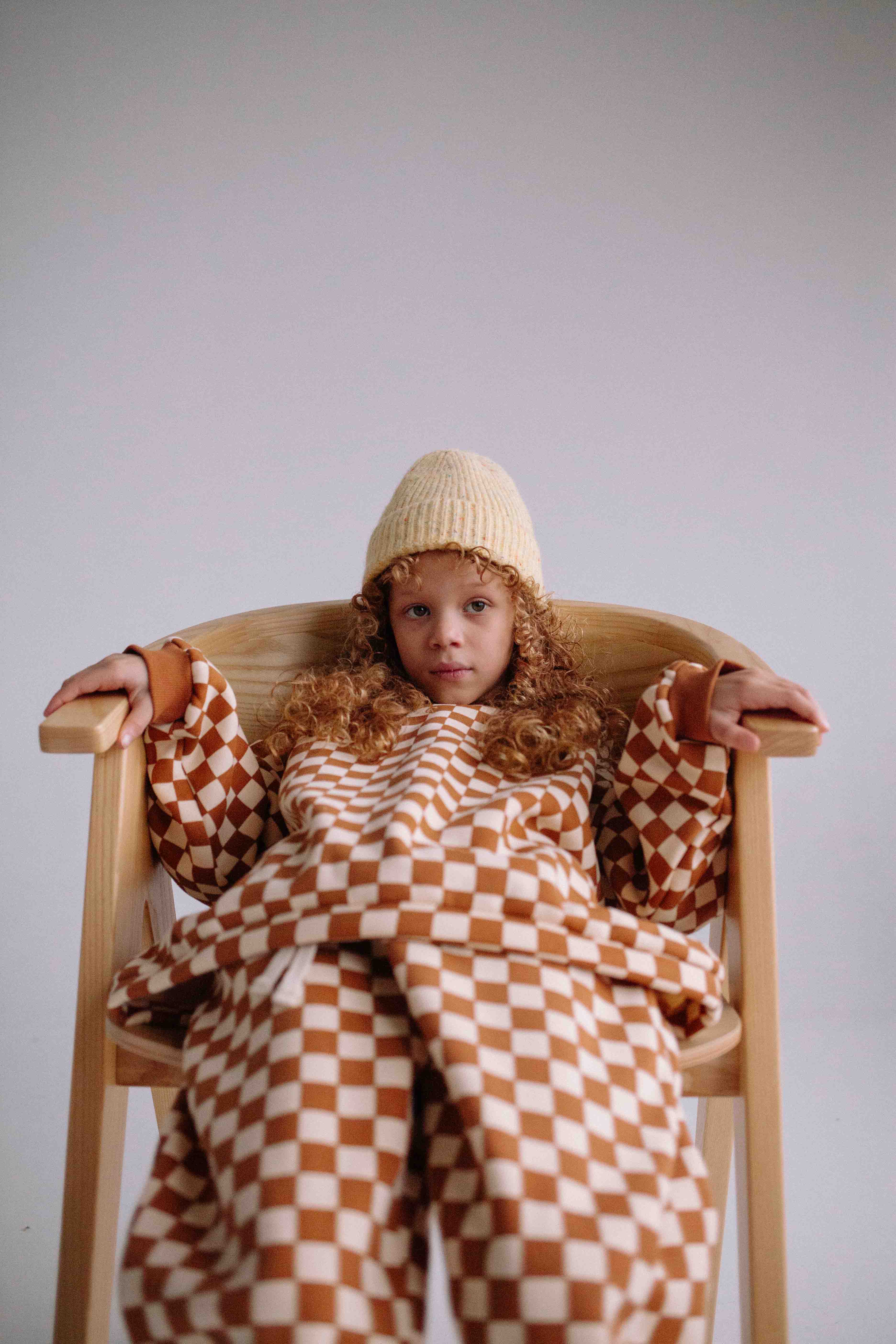 ENSEMBLE MARRON CHECKERS