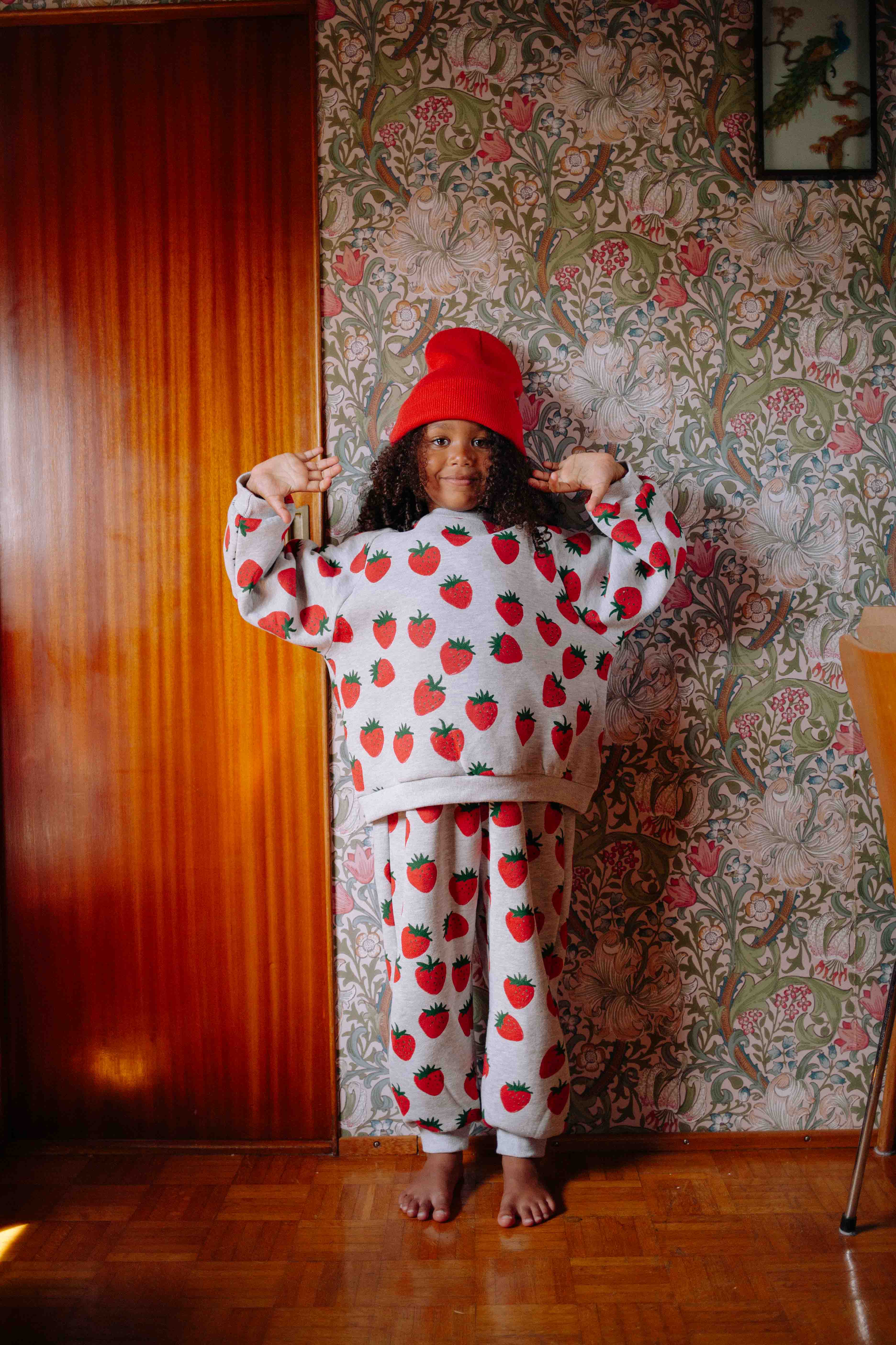 ENSEMBLE GRIS STRAWBERRRY