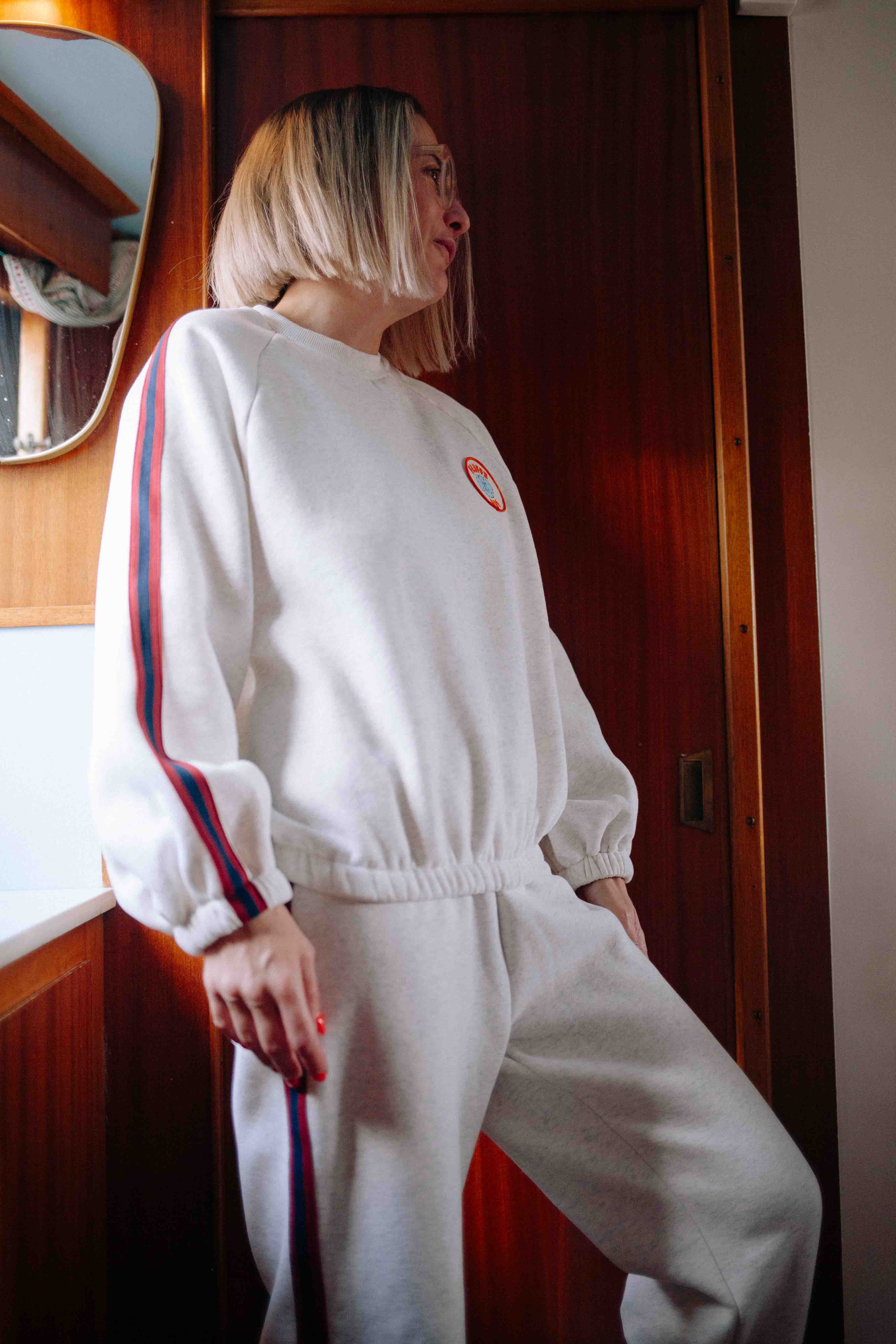 ENSEMBLE JOGGING FLUFFY DOG FEMME