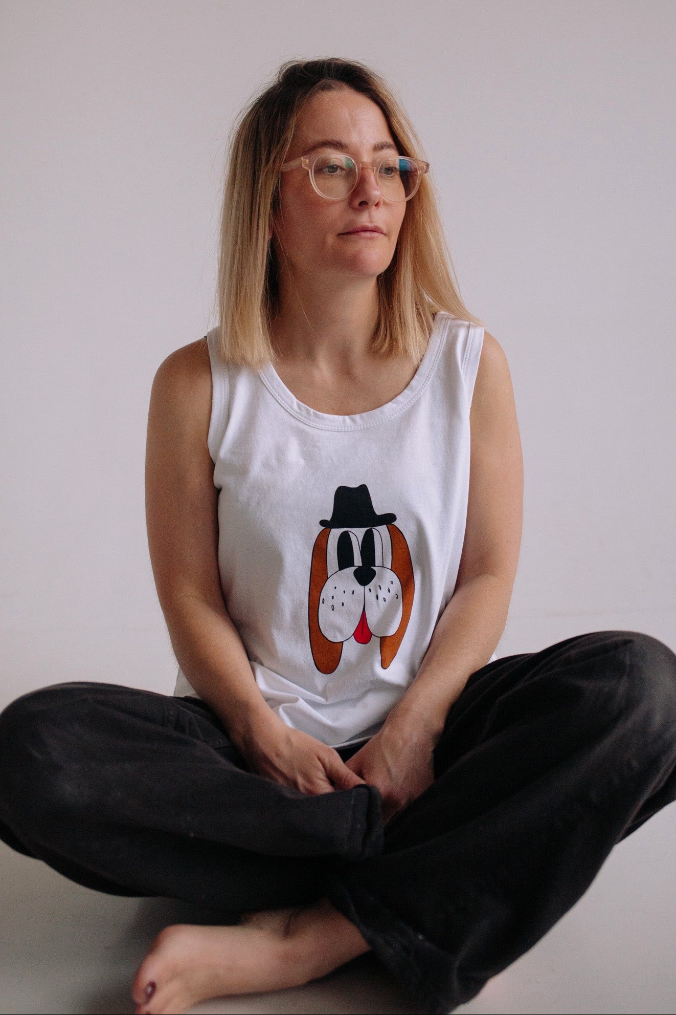 DÉBARDEUR CHIEN OPÉRA FEMME