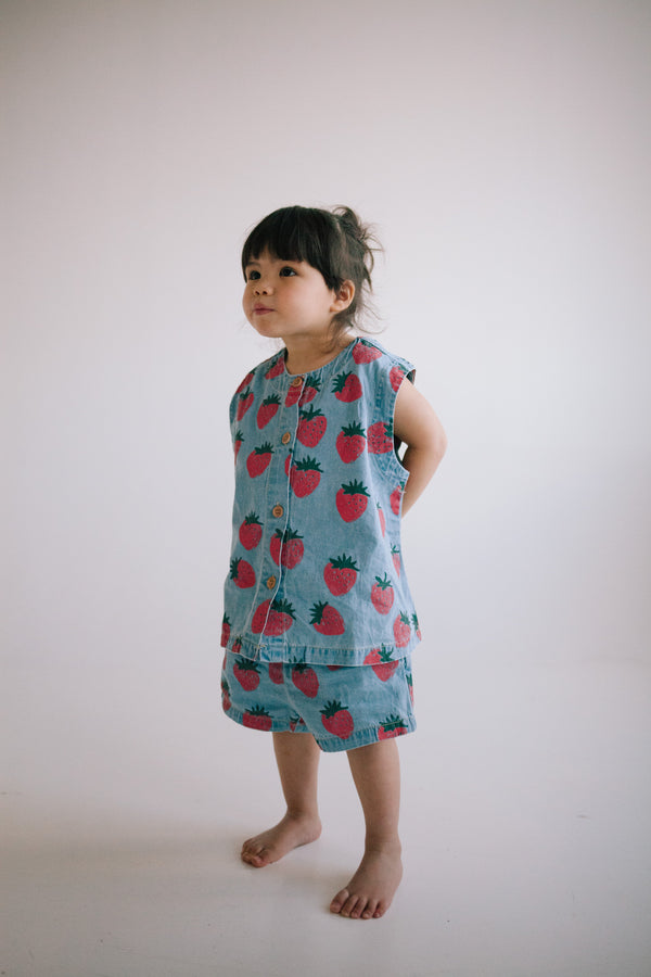 ENSEMBLE DÉBARDEUR FRAISE