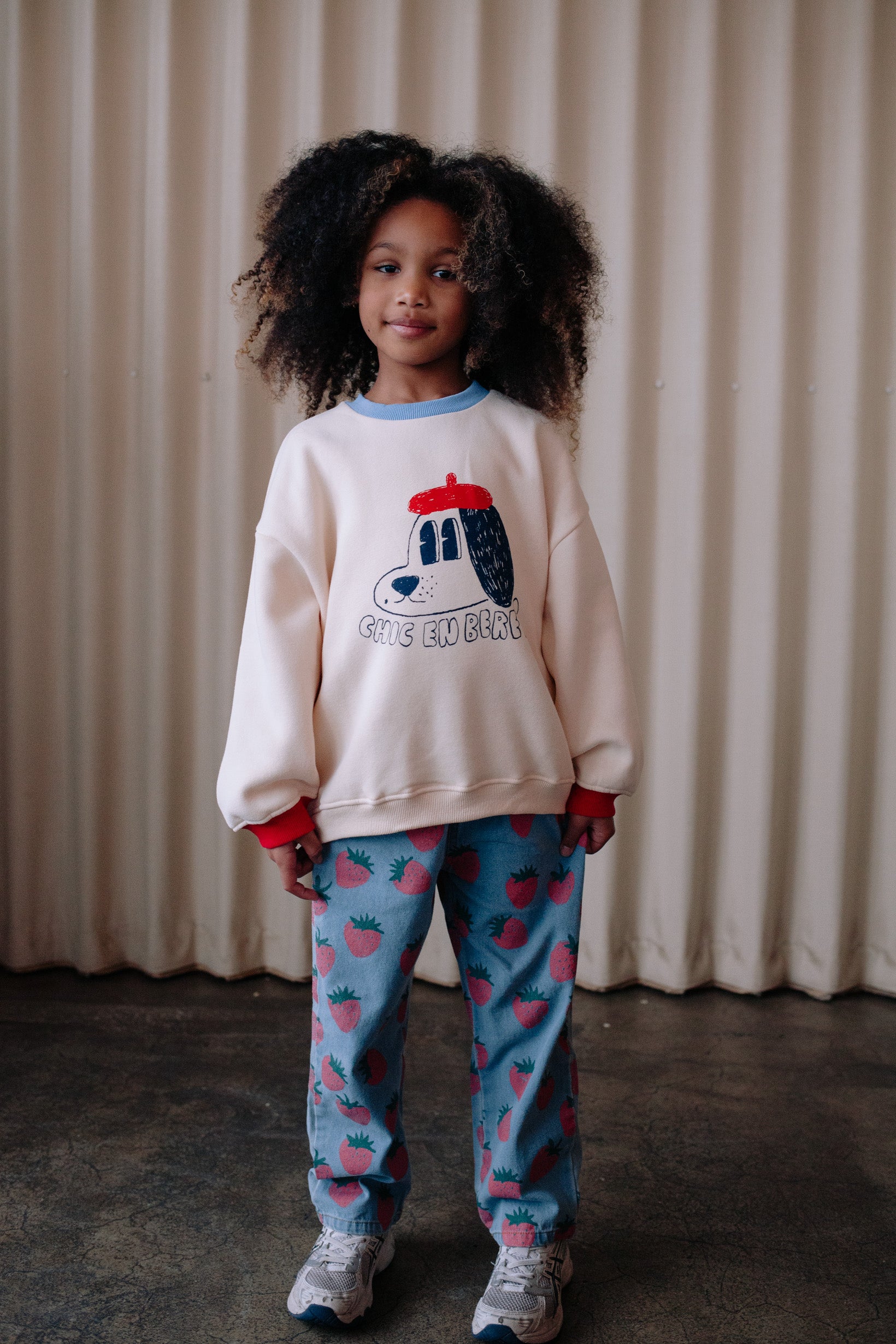 BERET DOG SWEATSHIRT