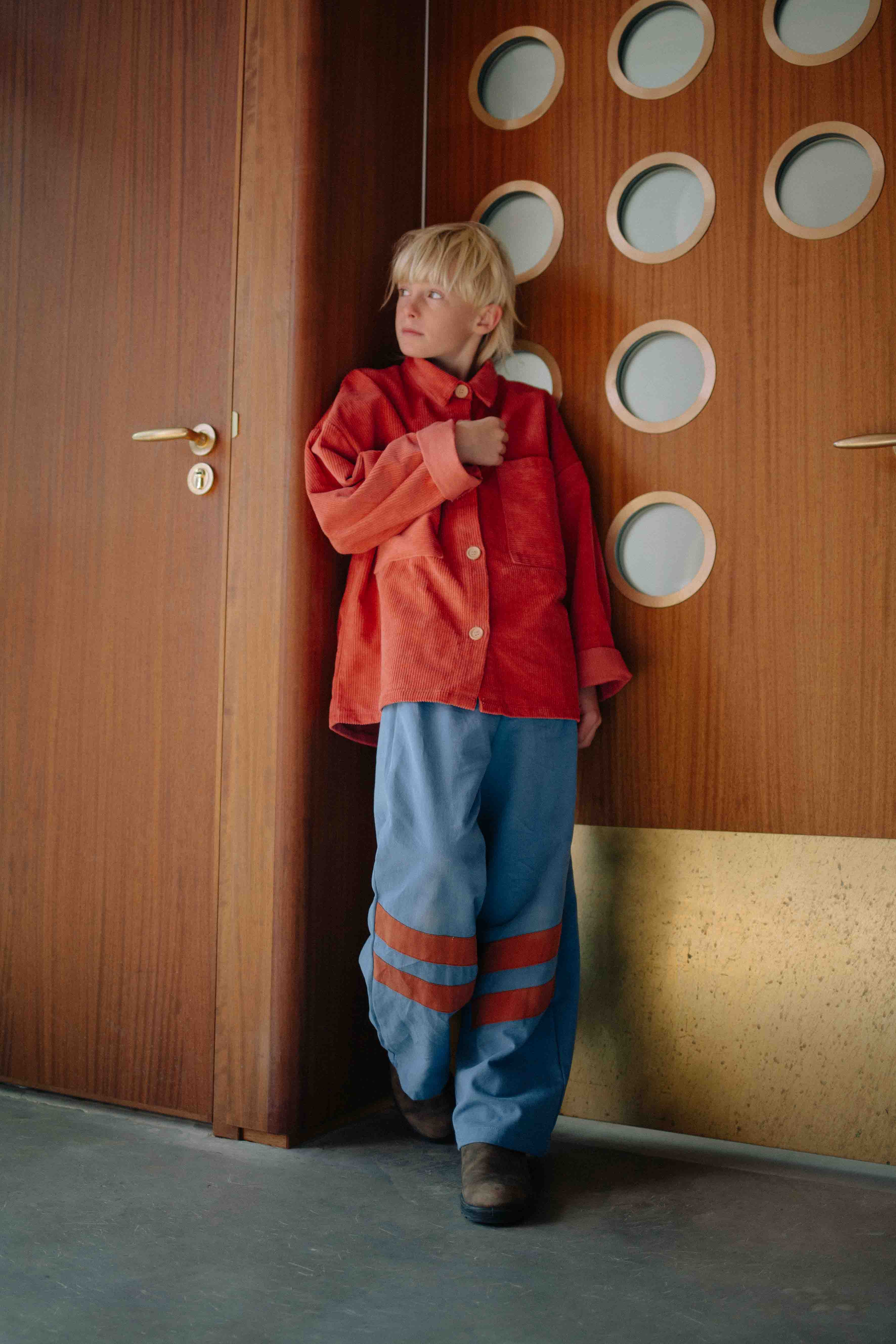 TERRACOTTA CORDUROY SET