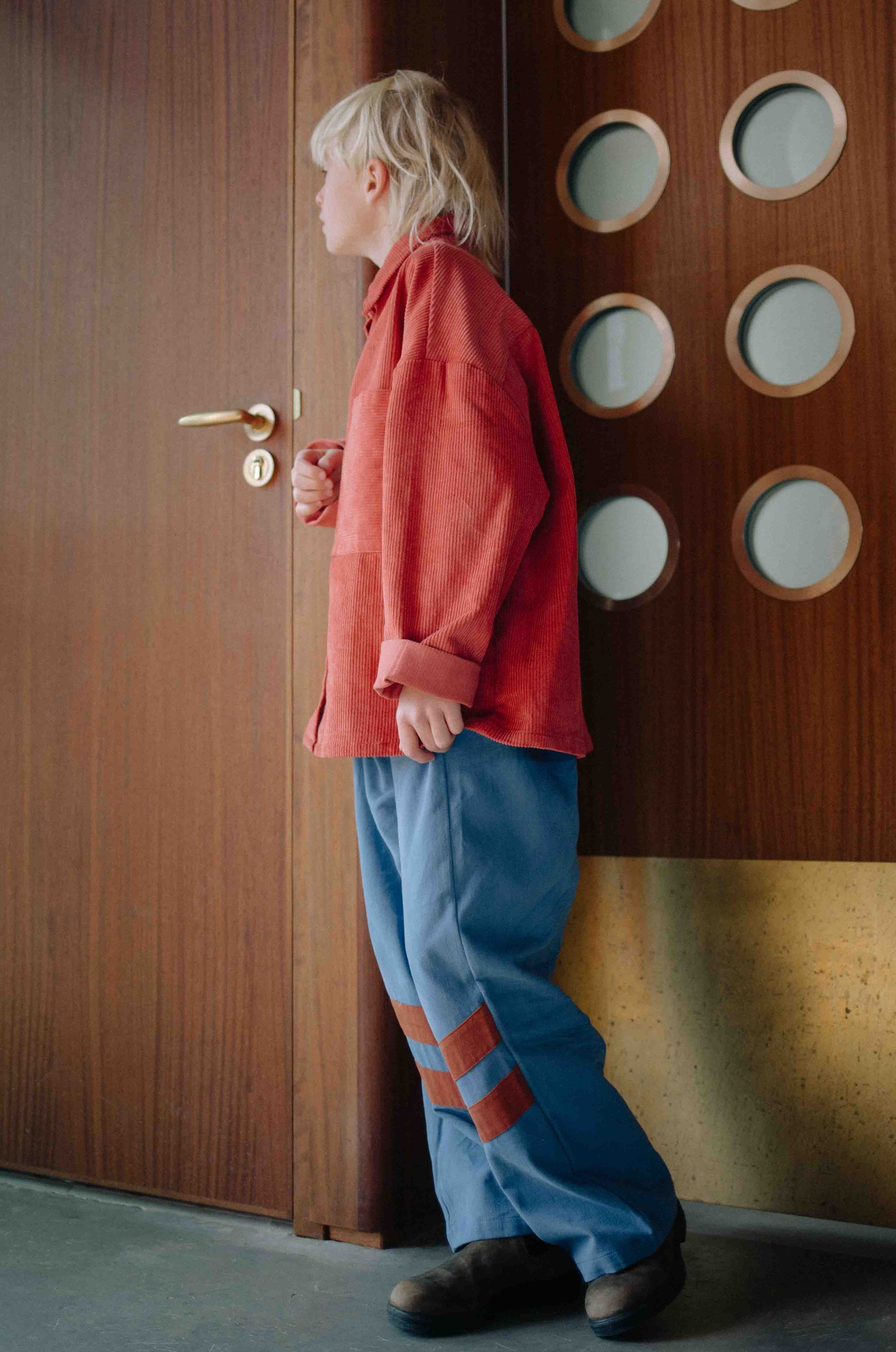 TERRACOTTA CORDUROY SET