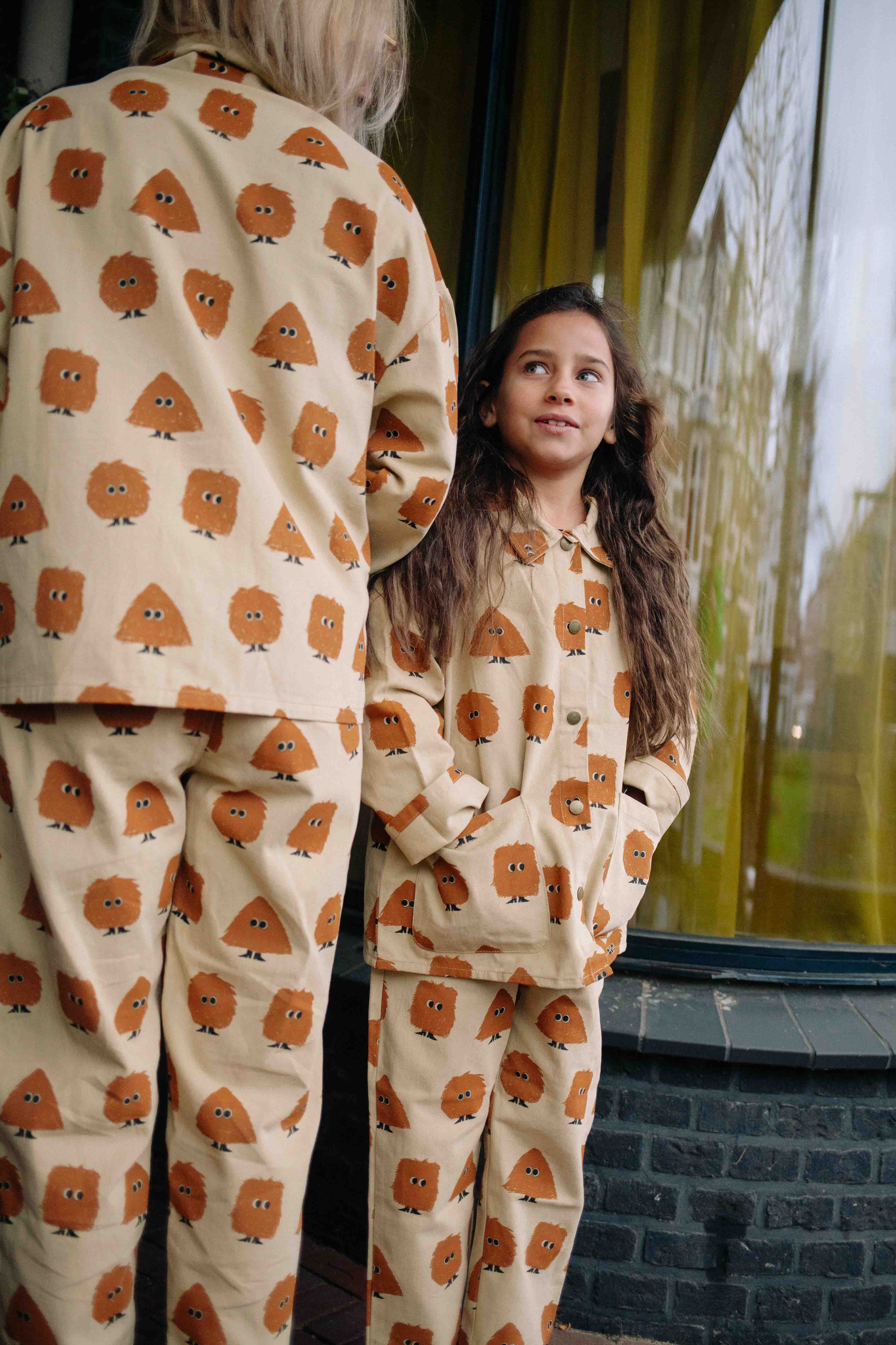 WOOD MONSTER DENIM SET WOMAN