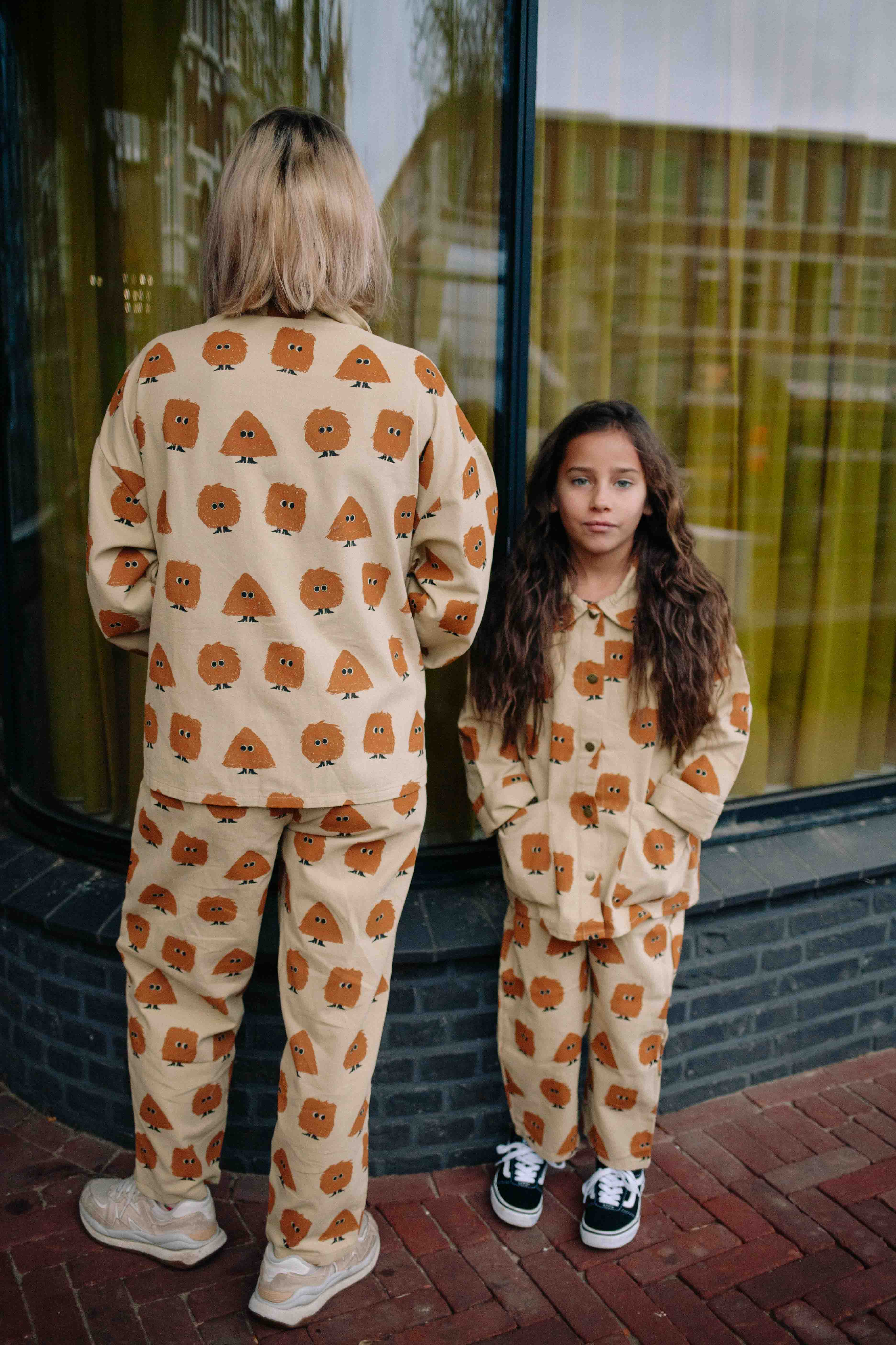 WOOD MONSTER DENIM SET WOMAN