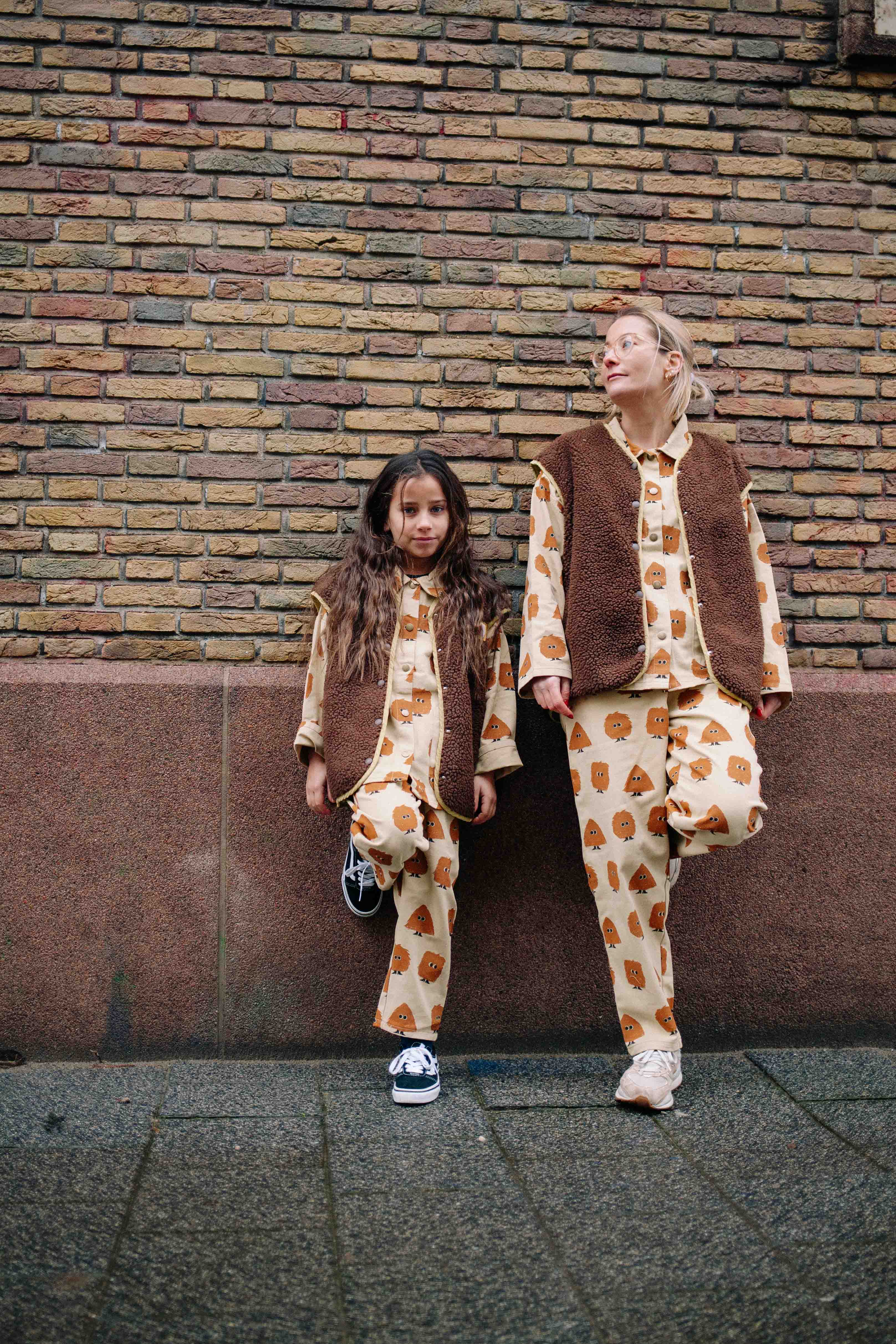 WOOD MONSTER DENIM SET WOMAN