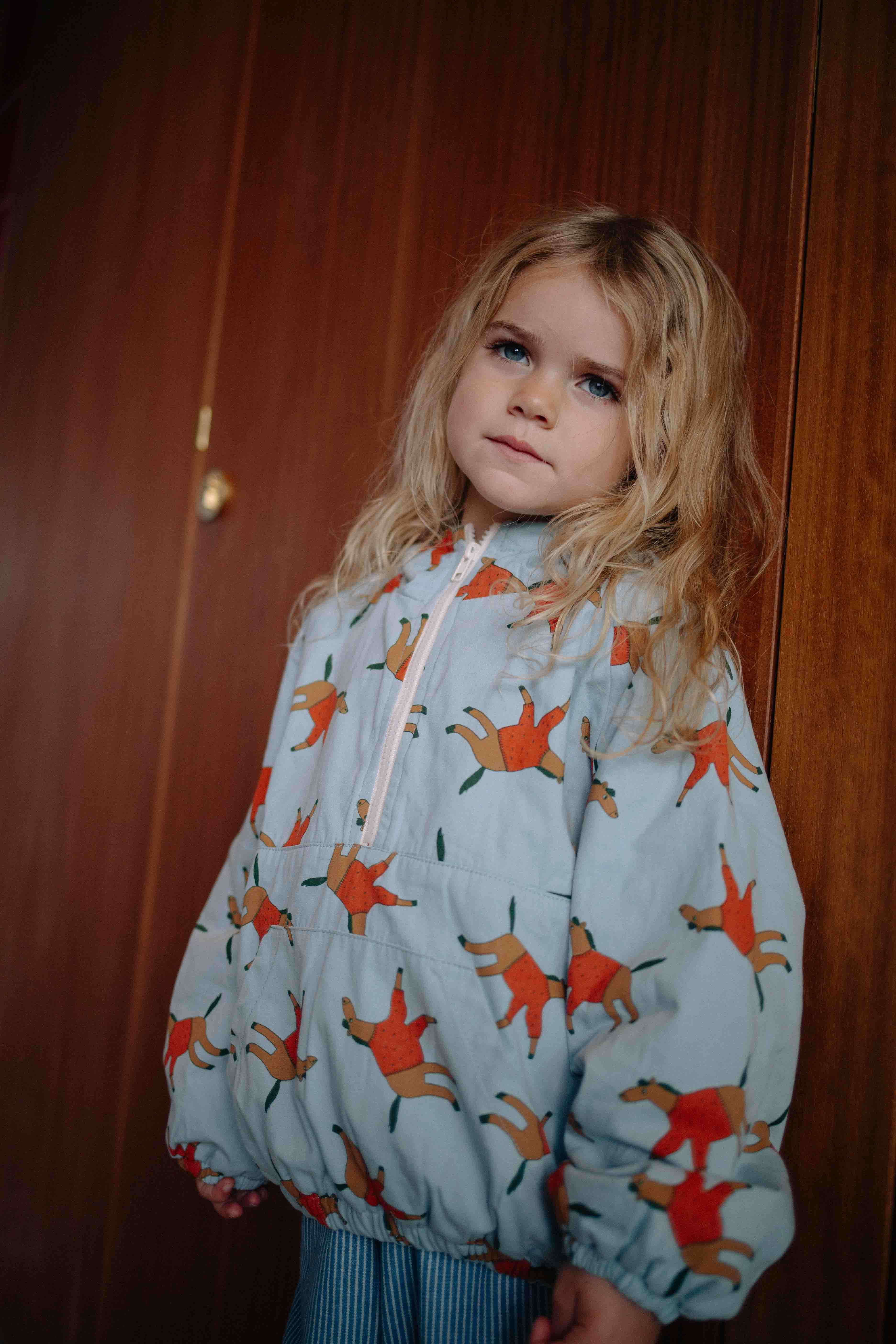 MANTEAU A CAPUCHE CHEVAL