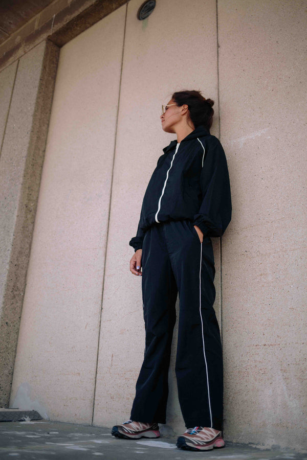 BLACK SPORTY SET WOMAN