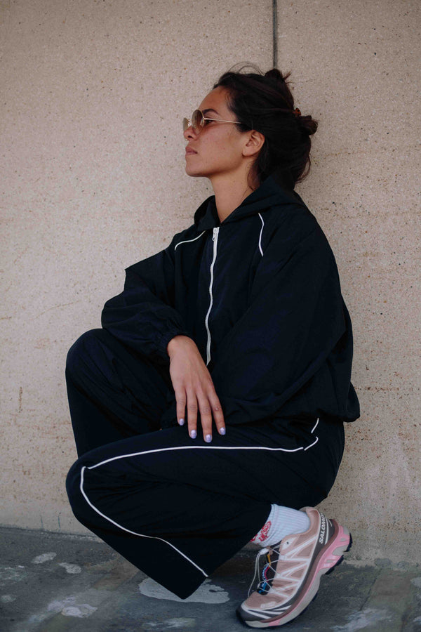 BLACK SPORTY SET WOMAN