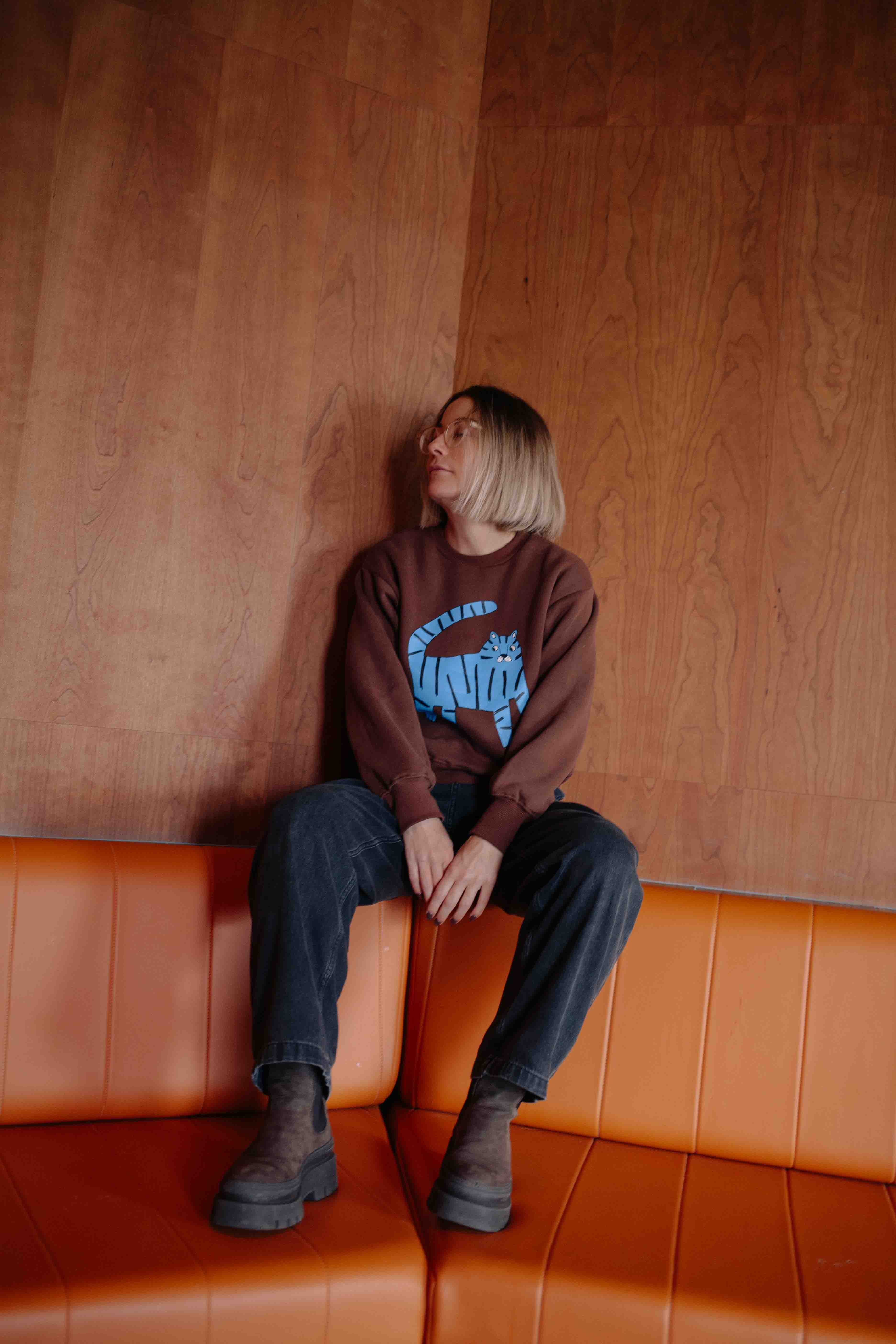 ELECTRIC TIGER SWEATSHIRT WOMAN