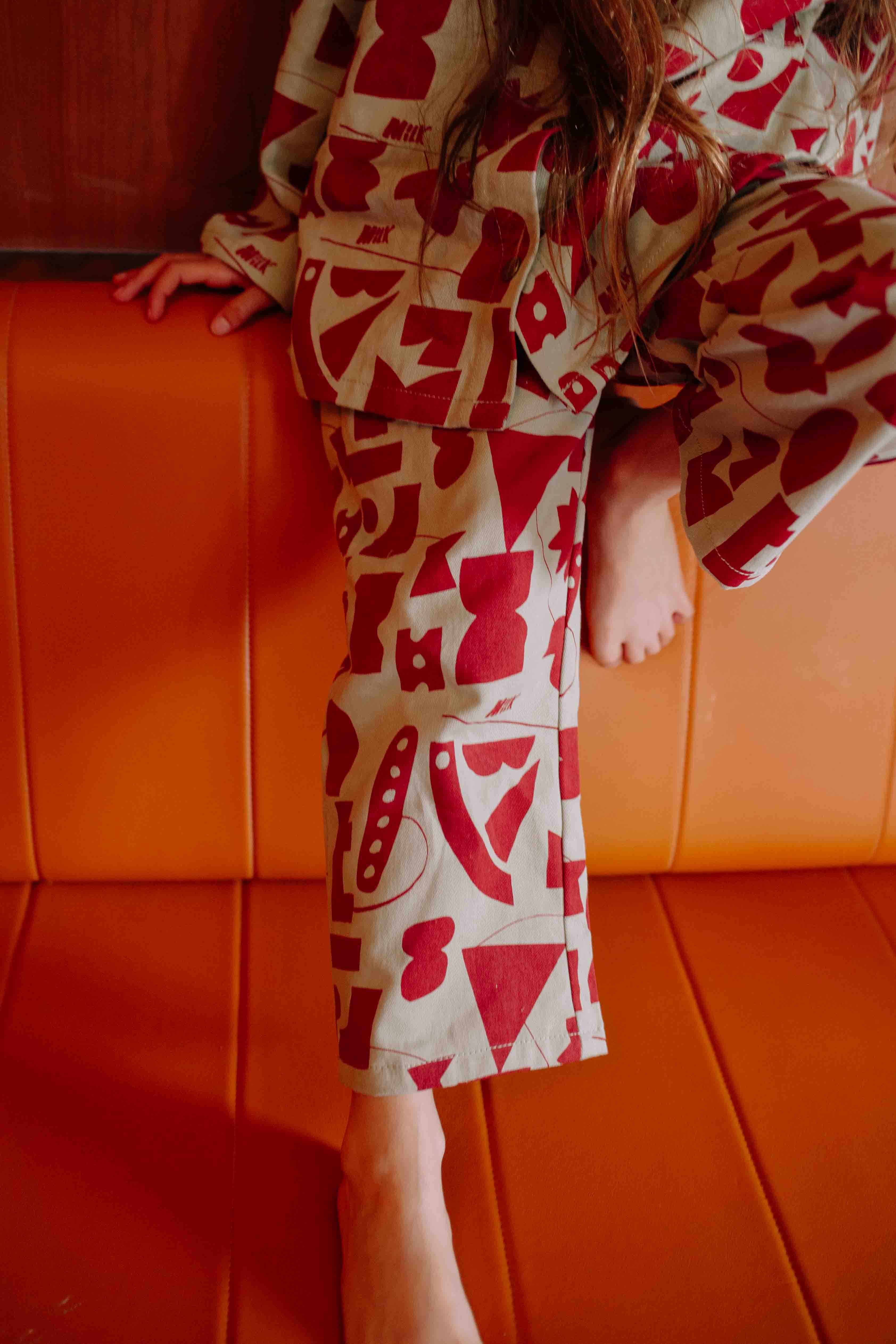 MATCHA MILK DENIM SET