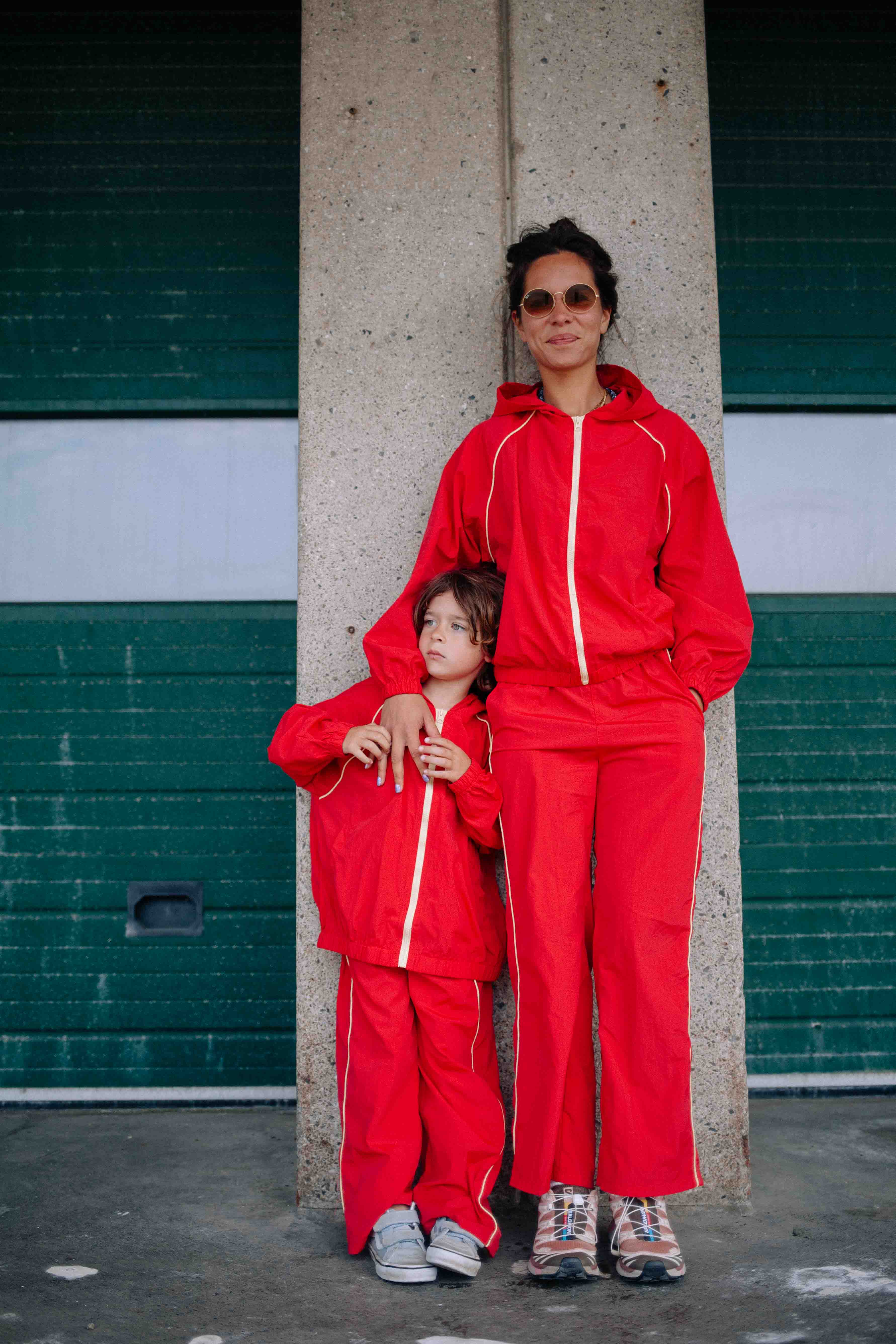 RED SPORTY SET WOMAN