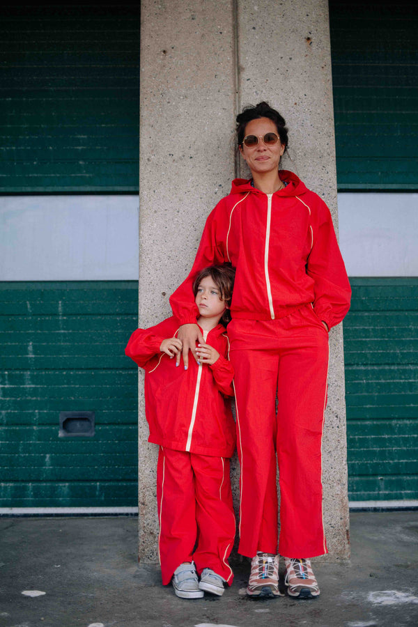 RED SPORTY SET WOMAN