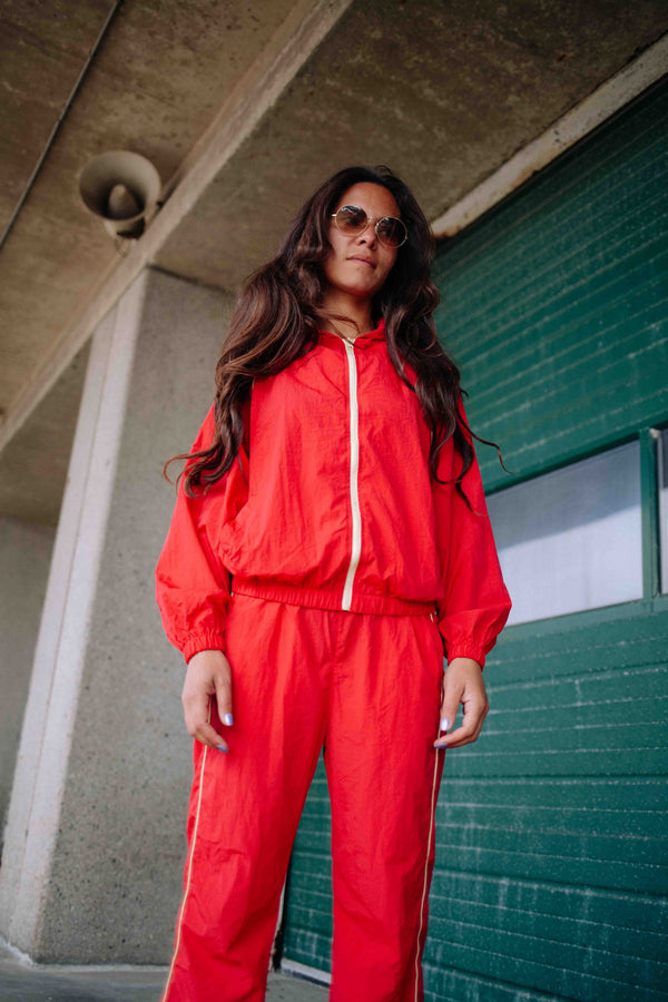 RED SPORTY SET WOMAN