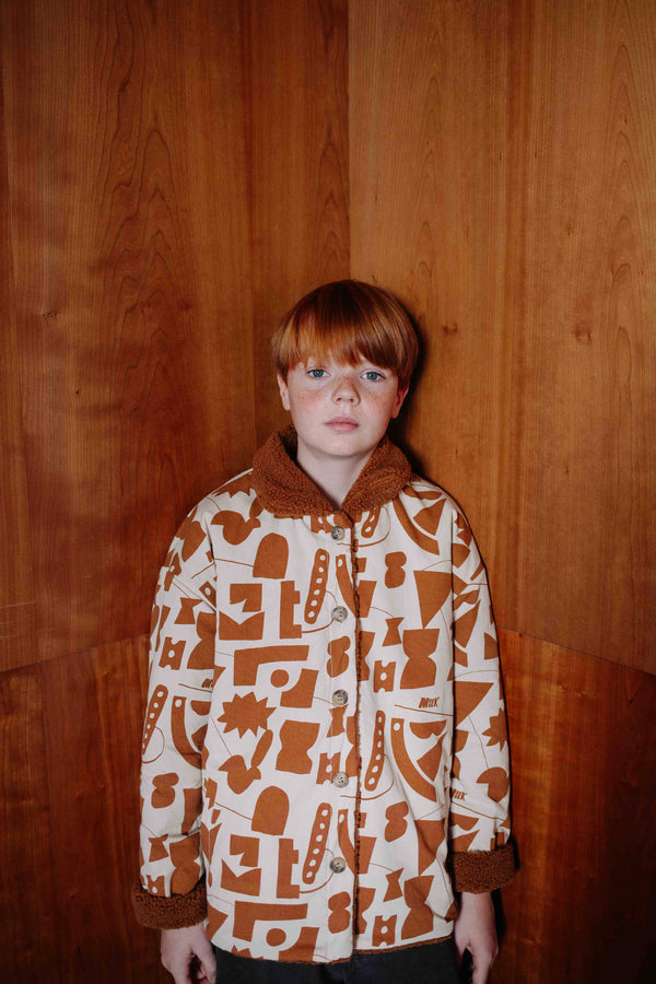 FLUFFY CHOCOLATE MILK COAT