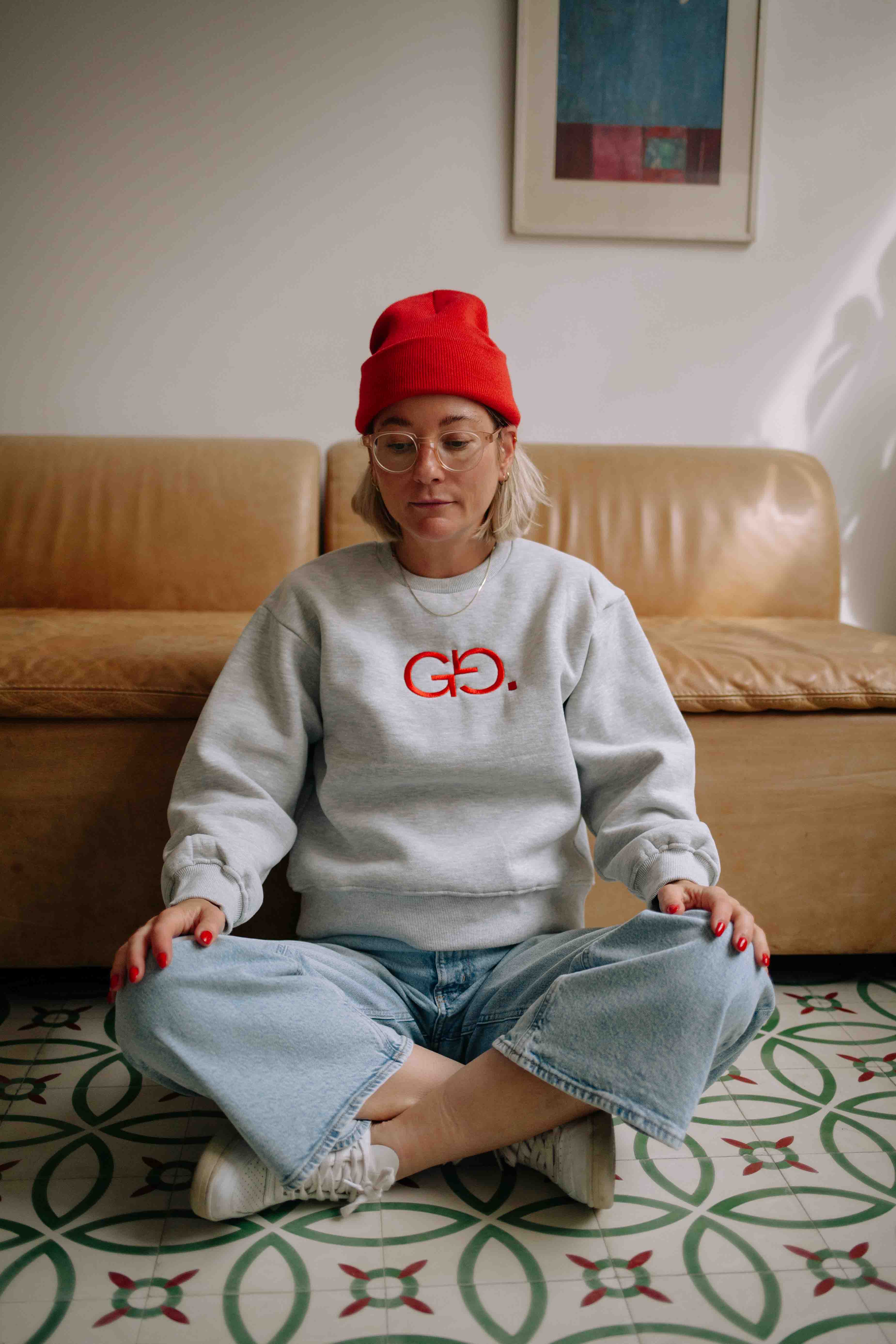 SWEAT SIGNATURE GG. FEMME