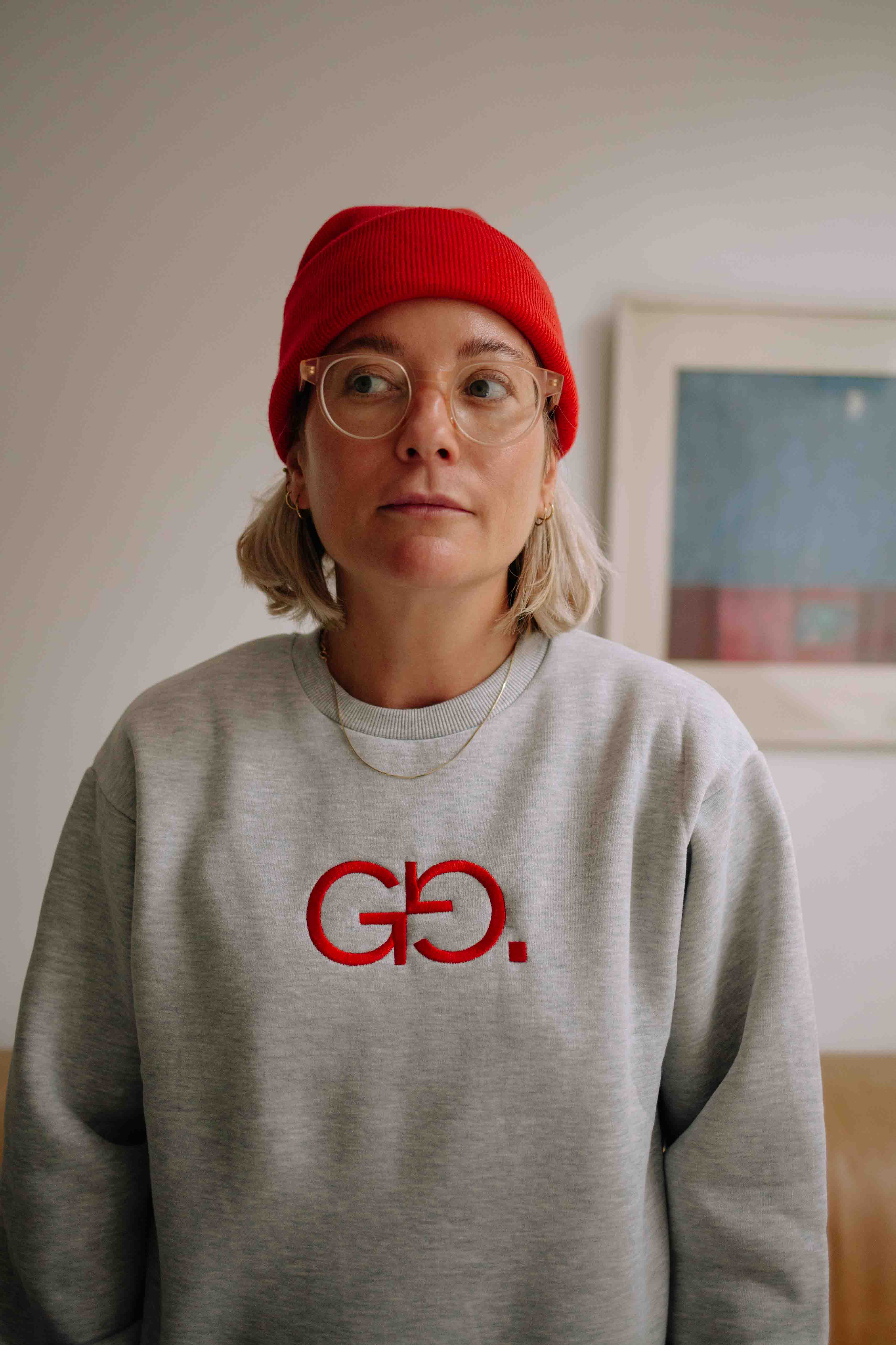 SWEAT SIGNATURE GG. FEMME