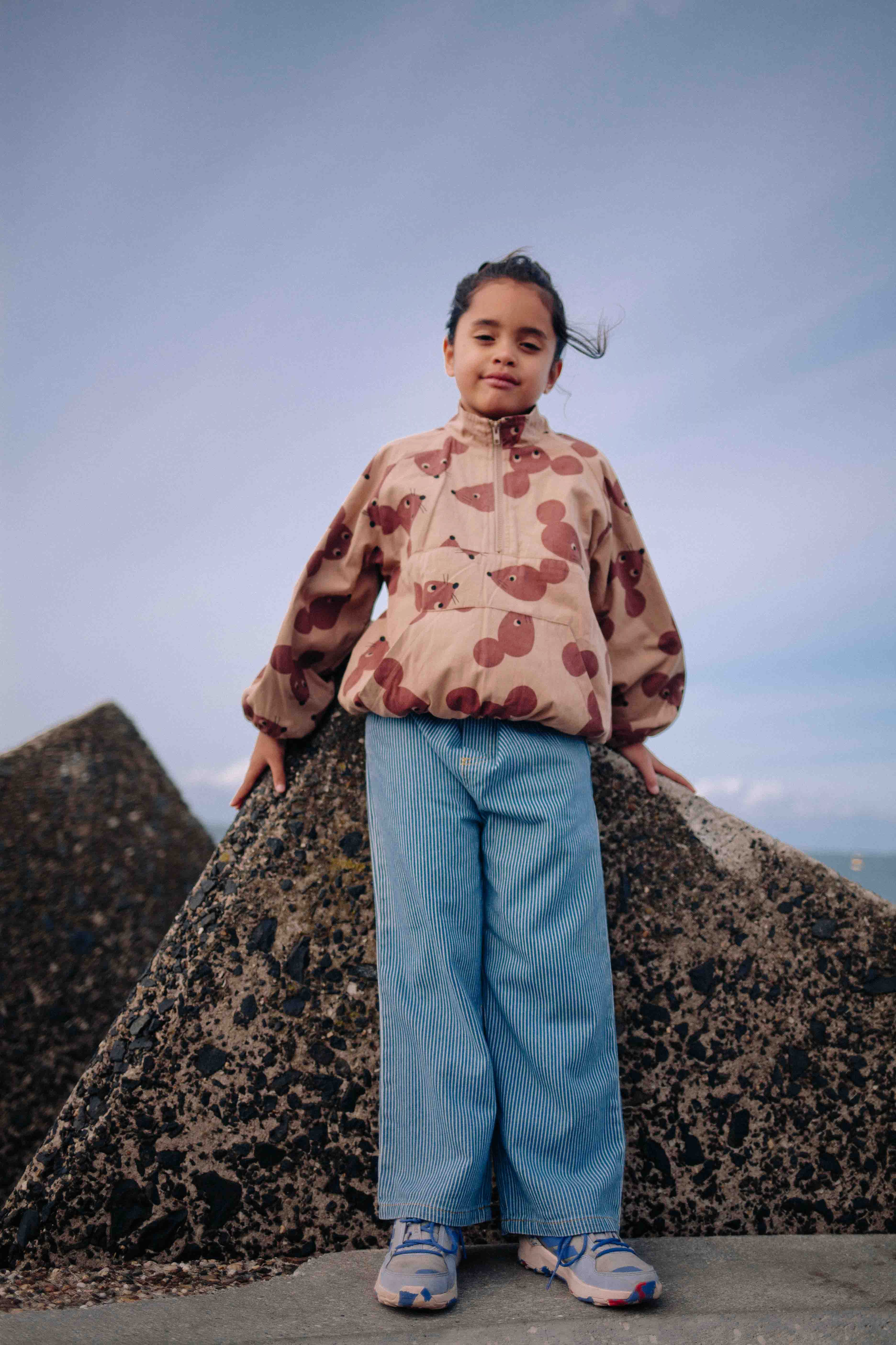 BROWN FUNNY MOUSE JACKET