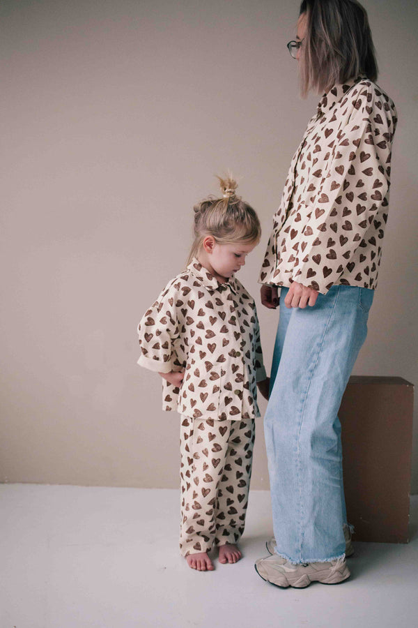 LOVE DENIM SHIRT WOMAN