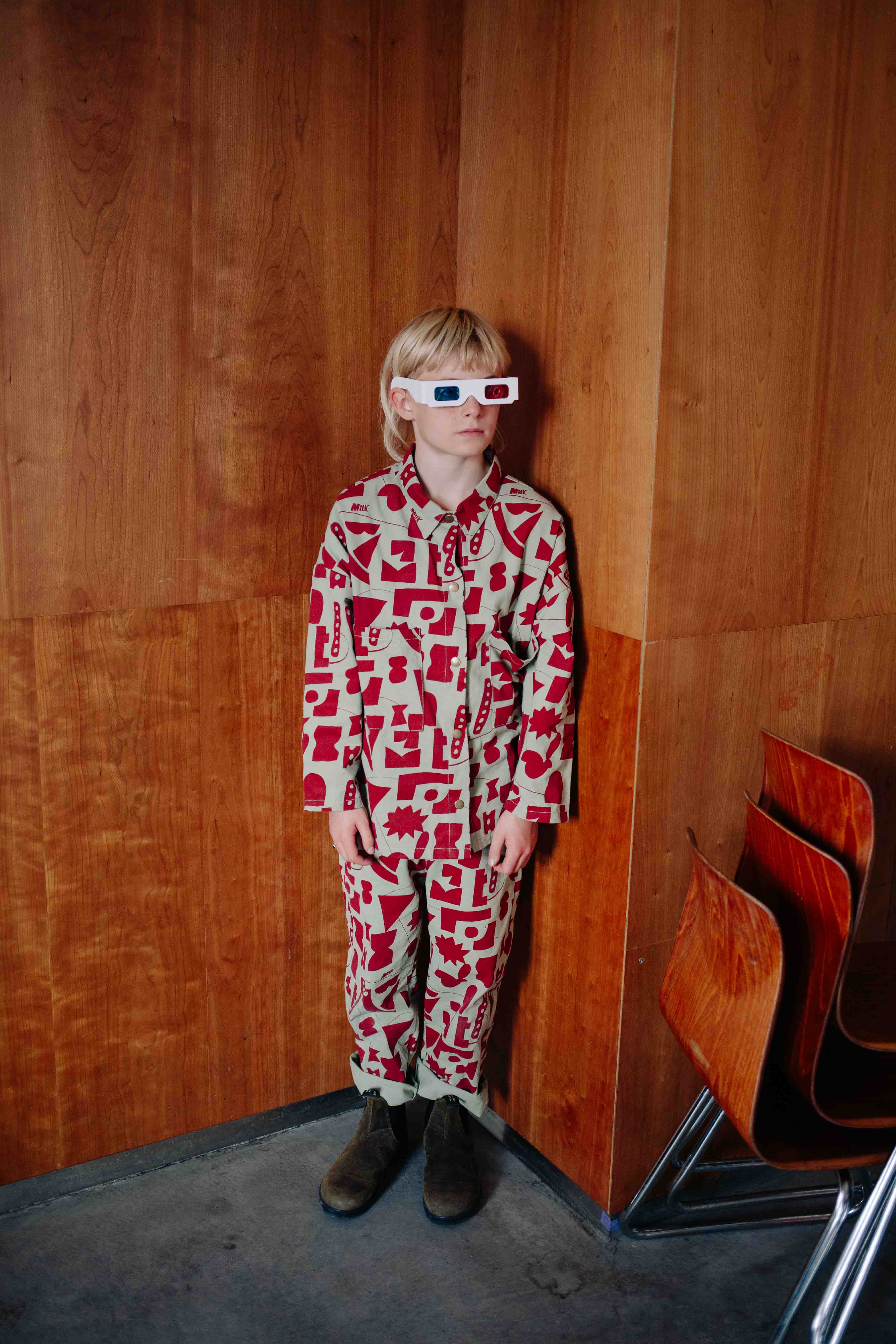 ENSEMBLE DENIM MATCHA AU MILK