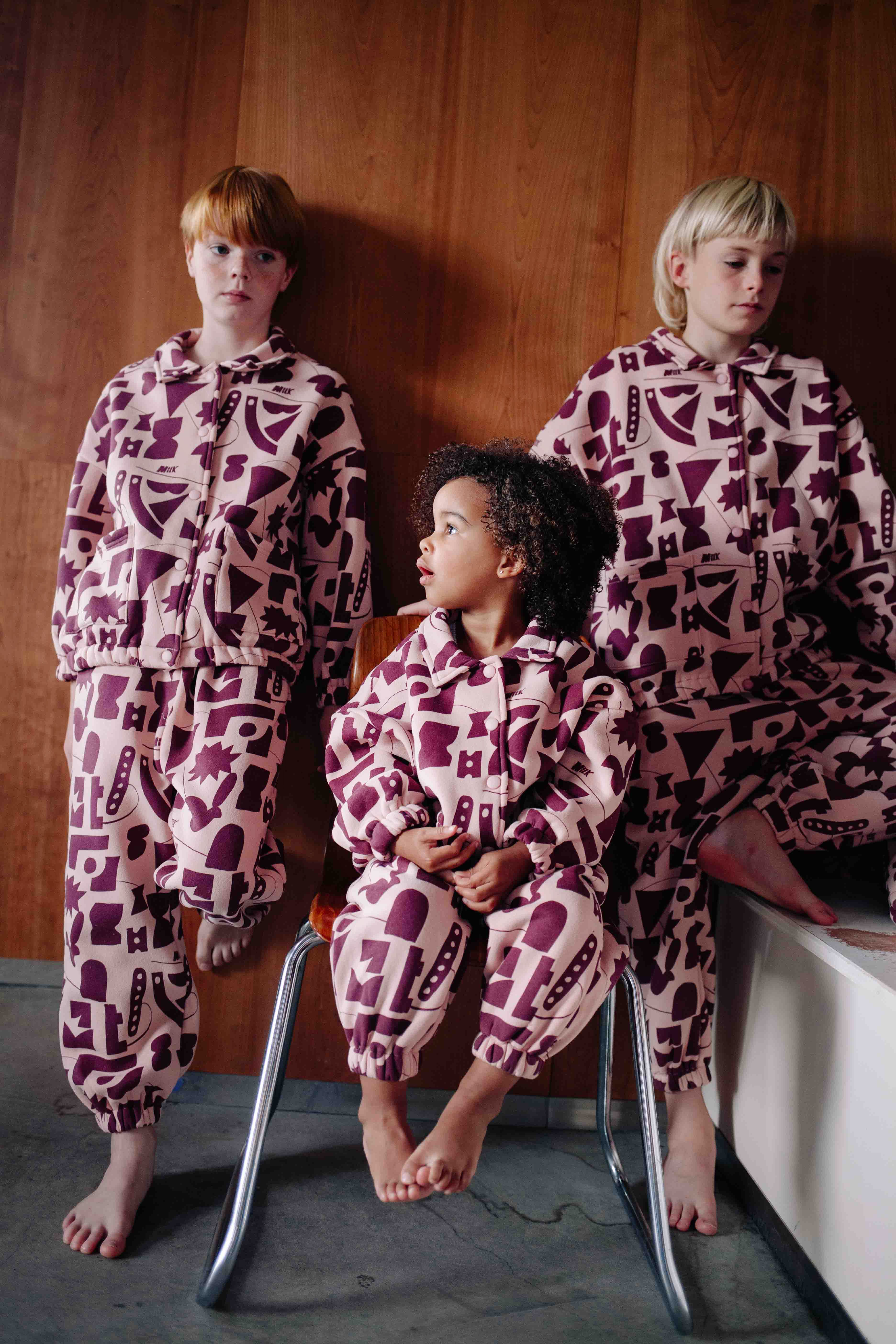 ENSEMBLE MILK À LA FRAISE