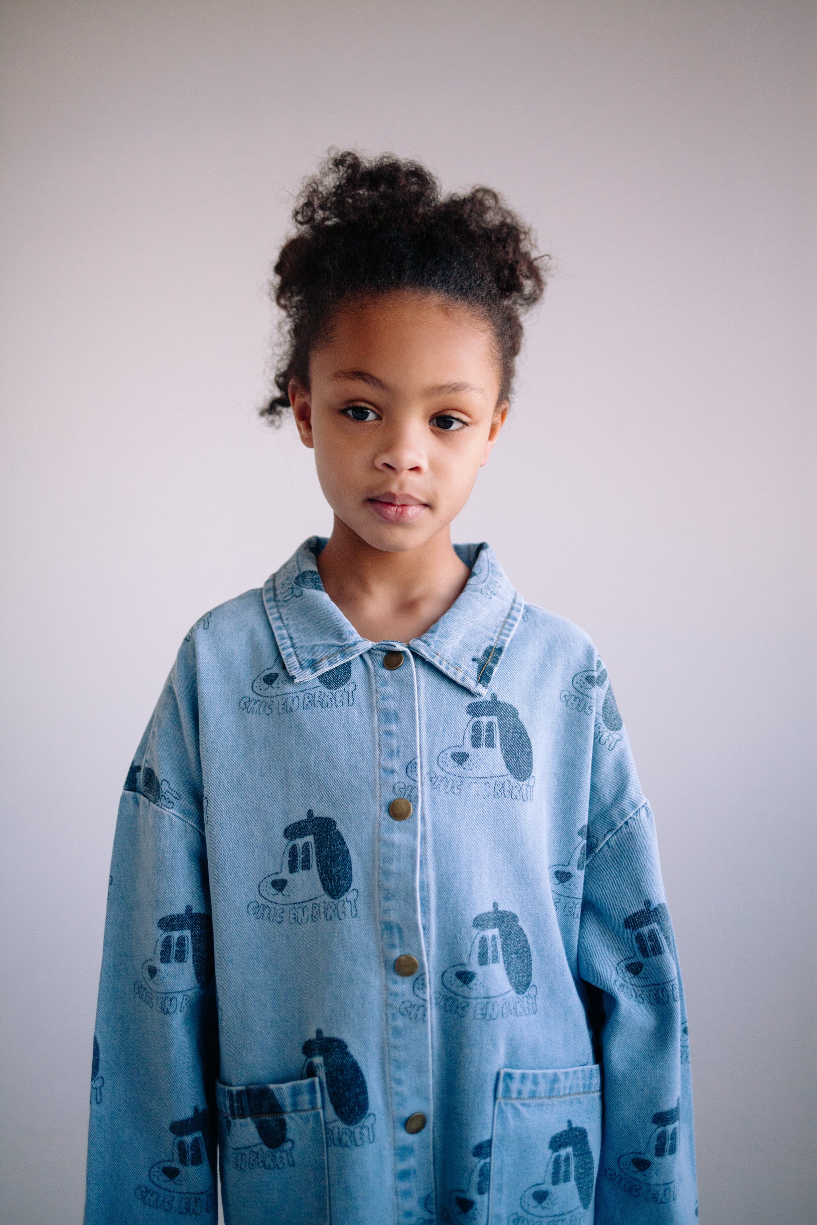 ENSEMBLE DENIM BERET