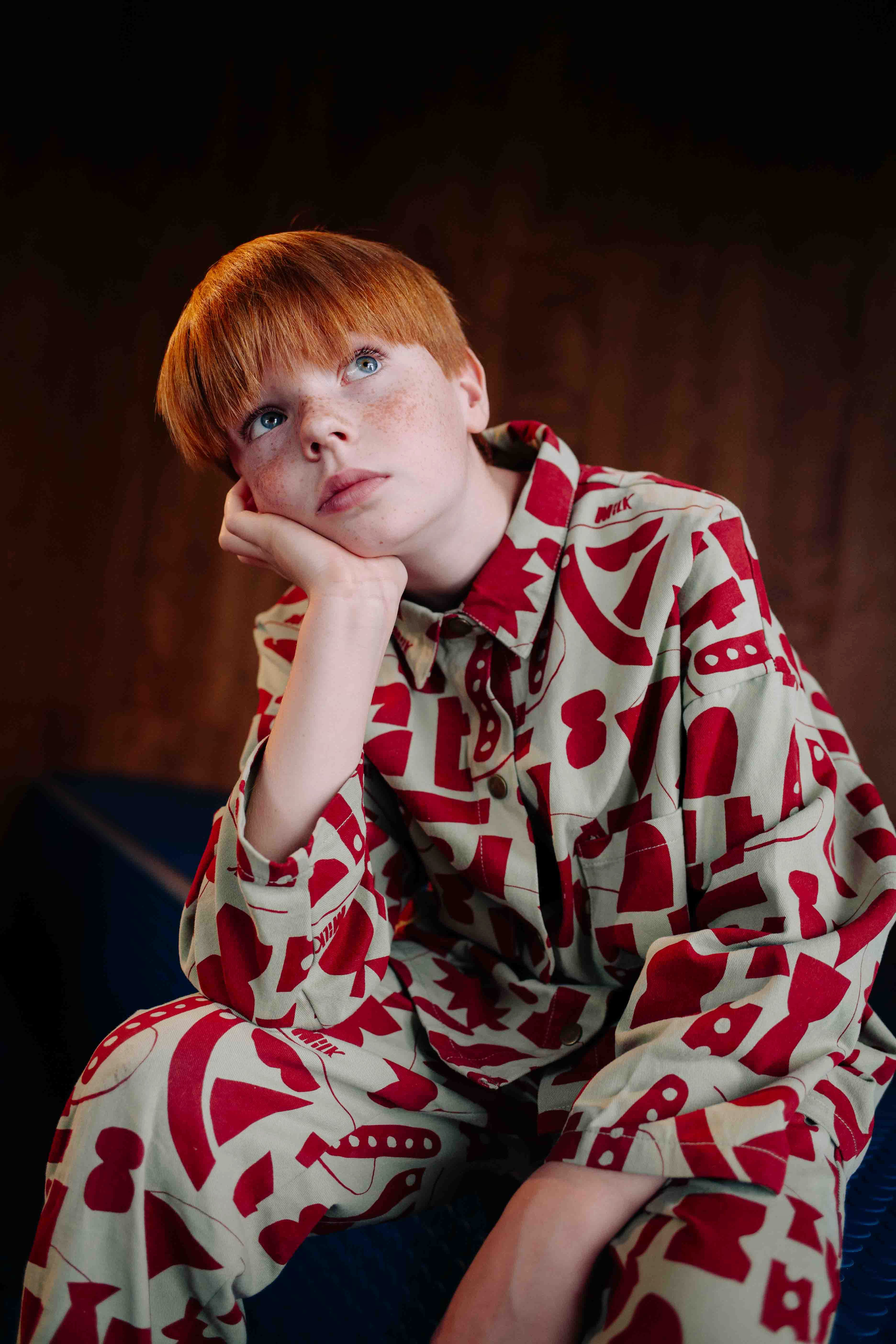 ENSEMBLE DENIM MATCHA AU MILK