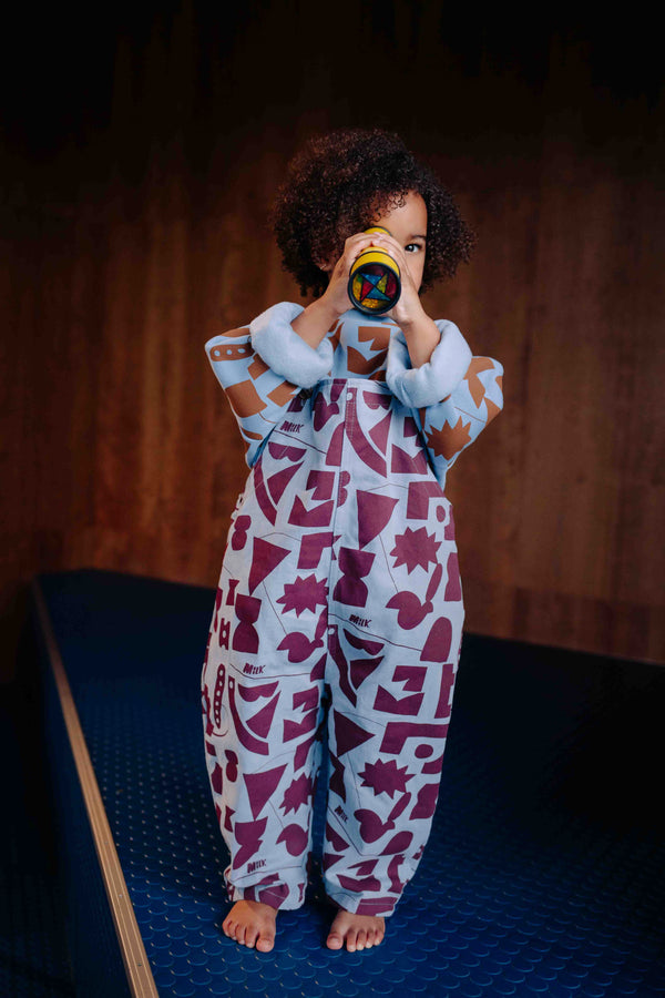 BLUEBERRY MILK OVERALL