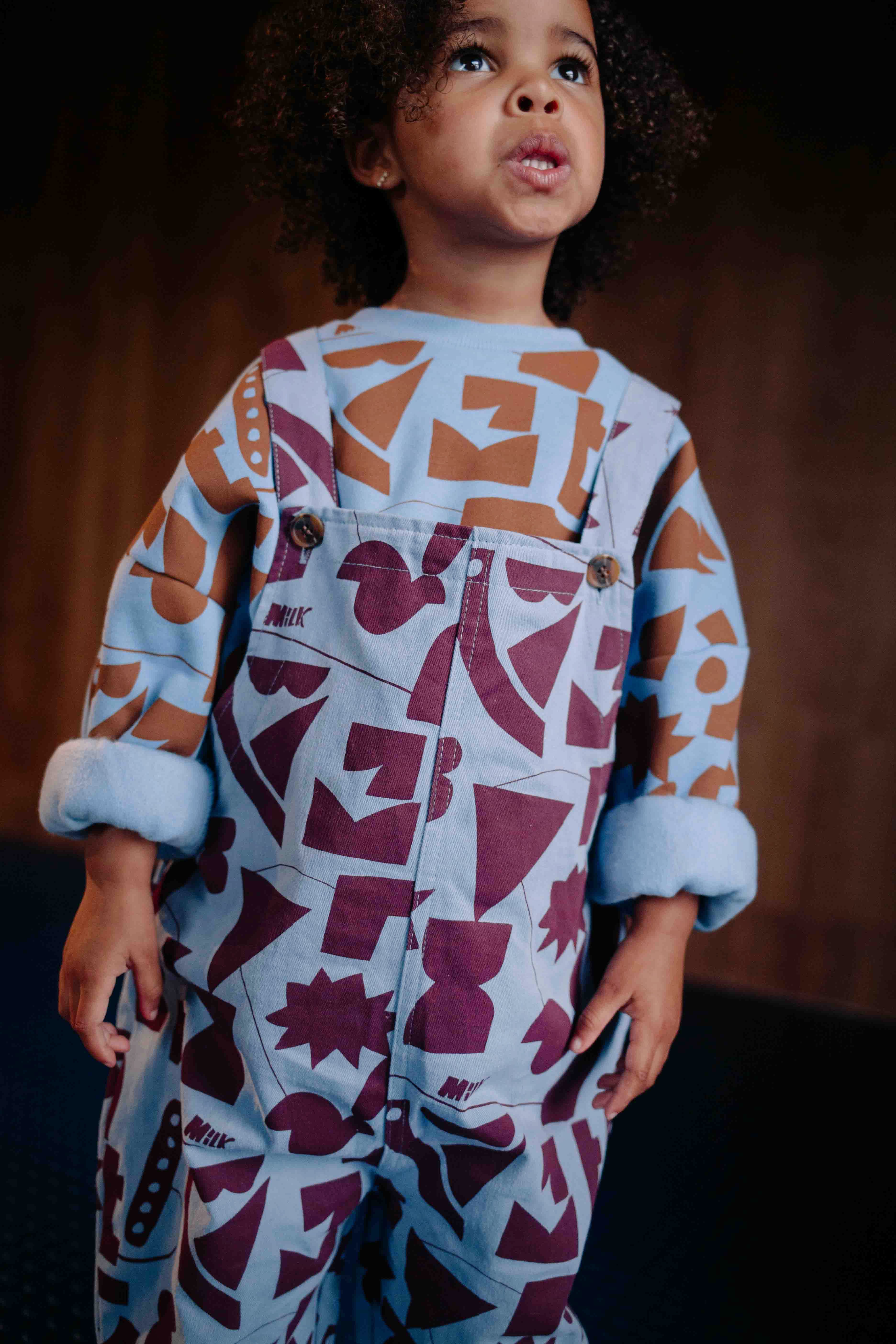 BLUEBERRY MILK OVERALL