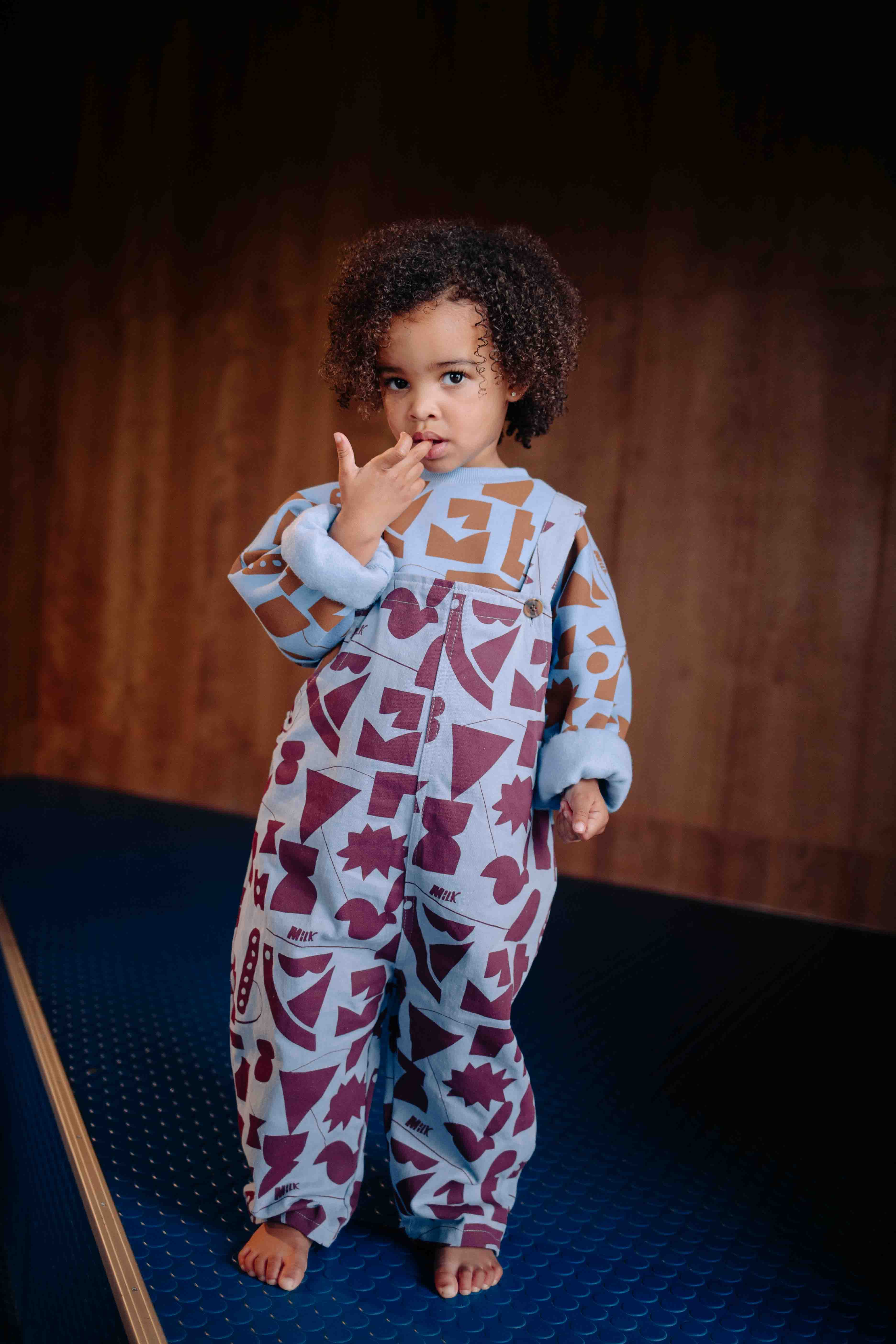 BLUEBERRY MILK OVERALL