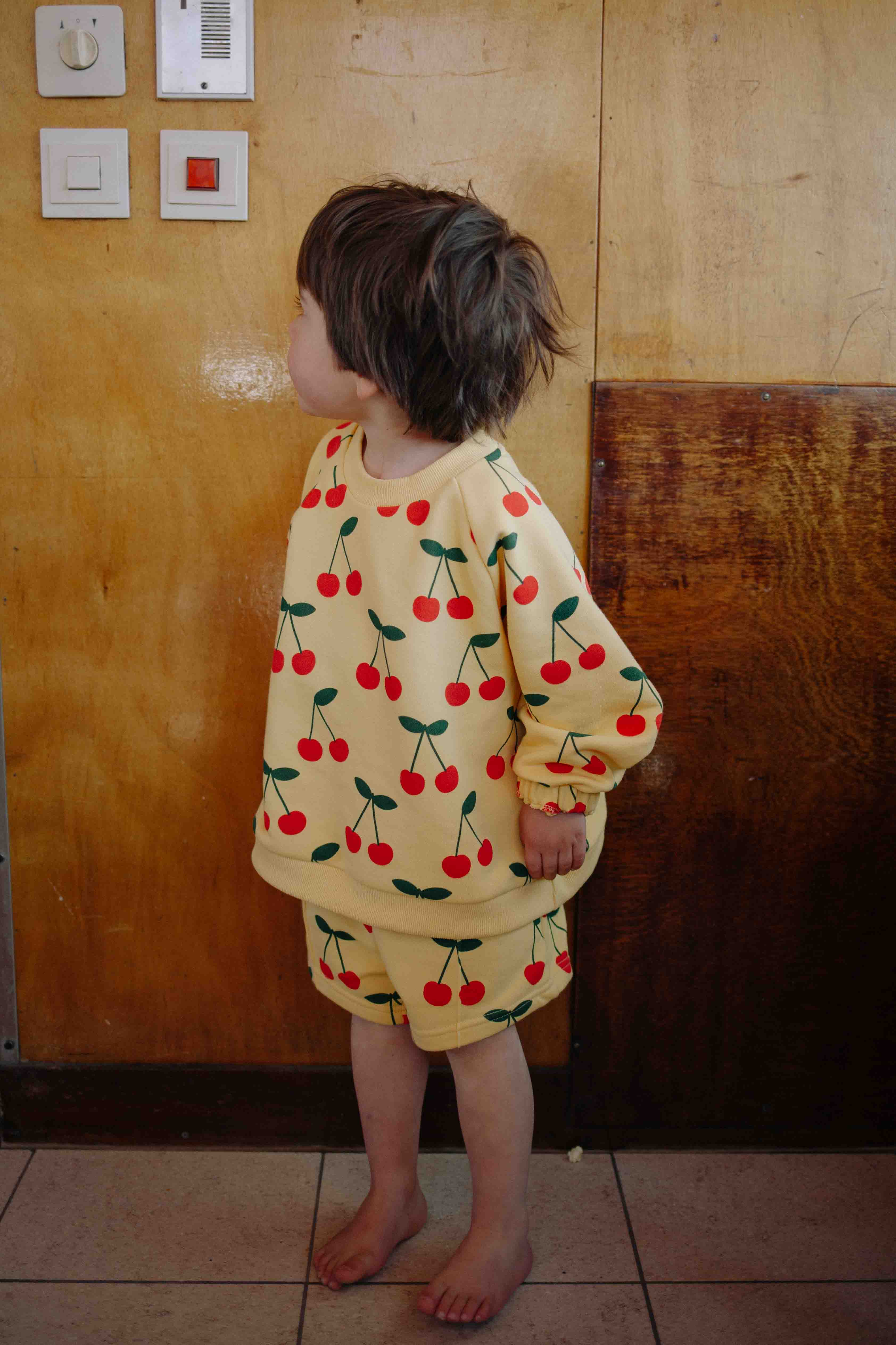 CHERRY SHORT SET