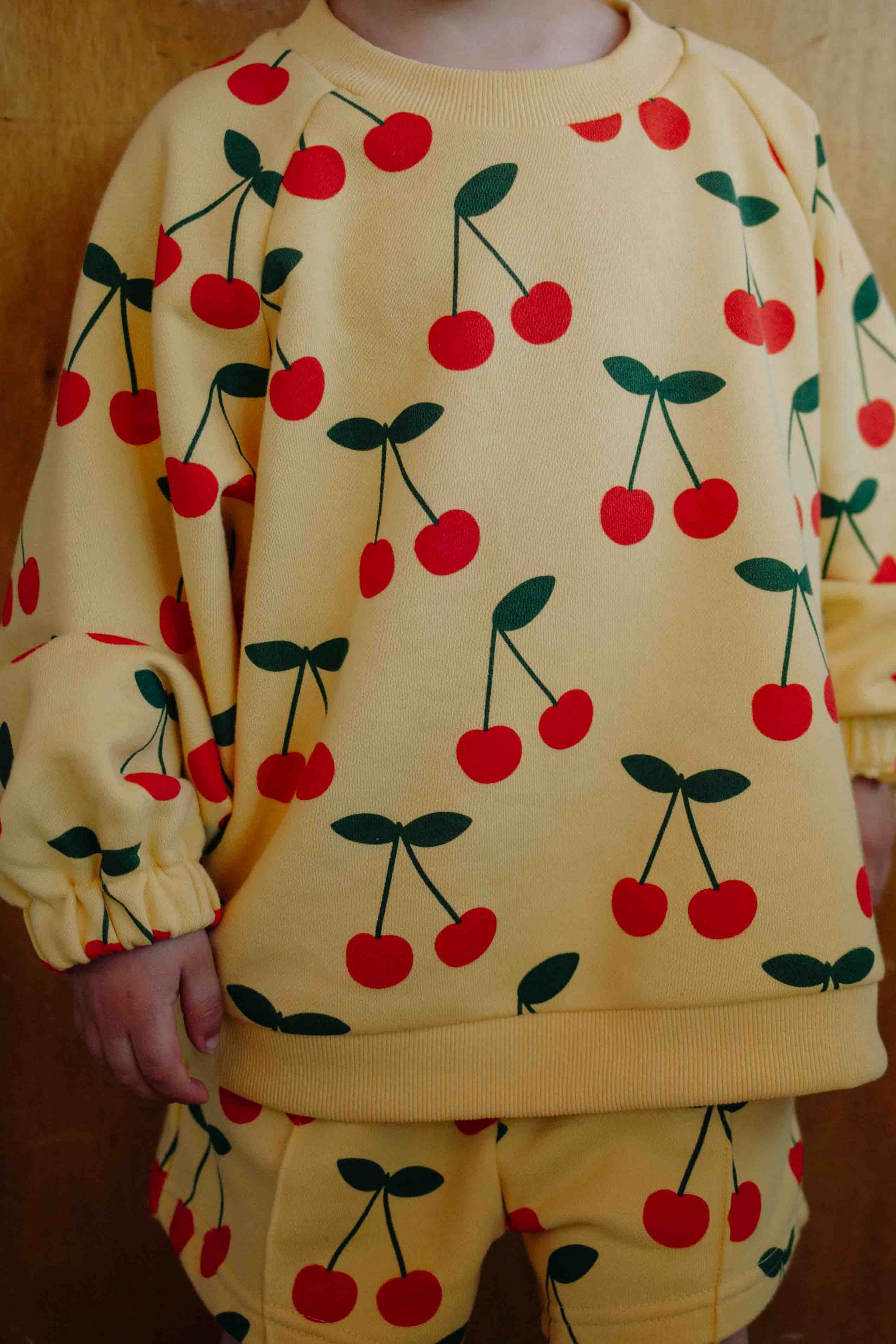 CHERRY SHORT SET