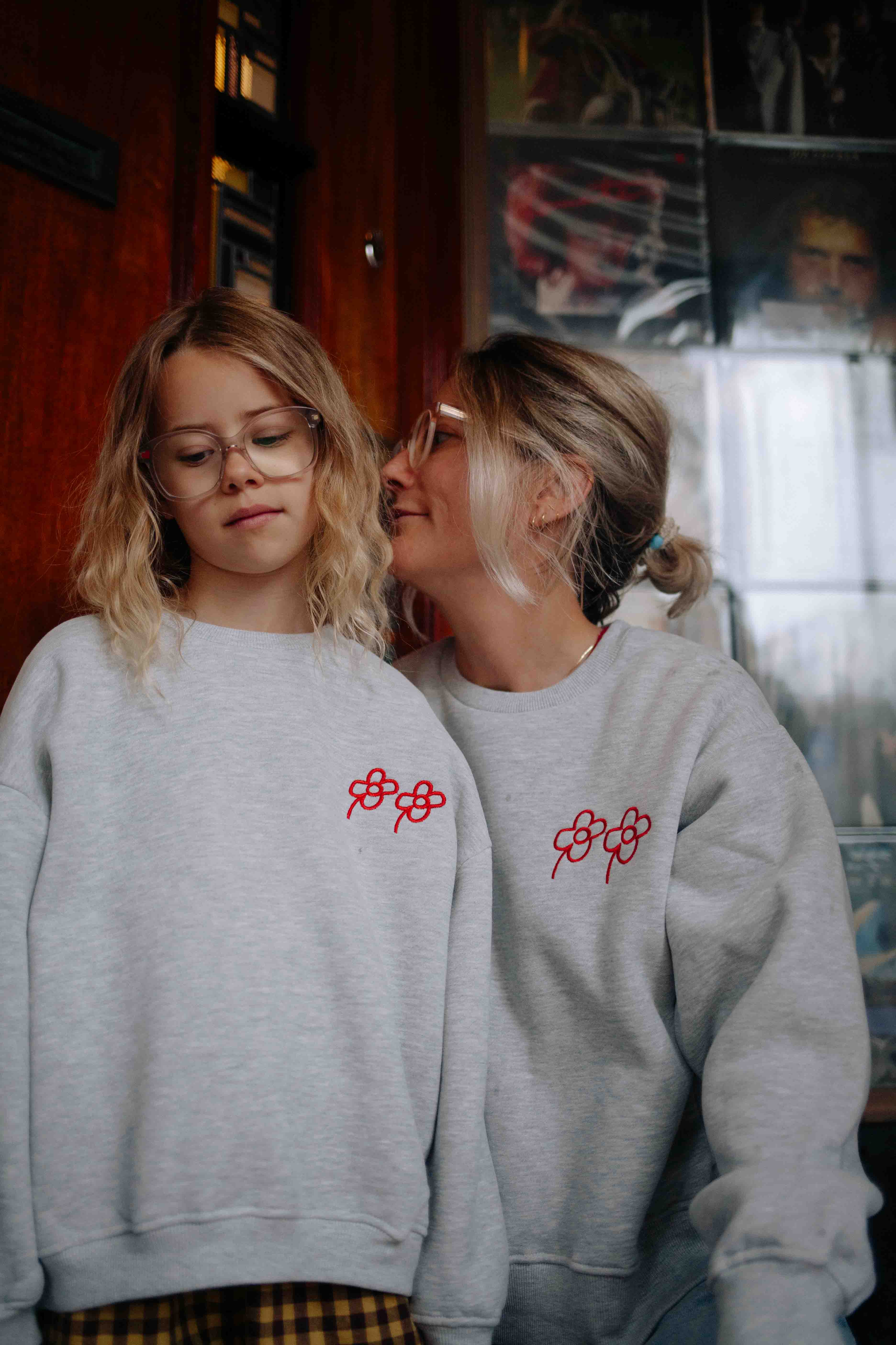 SWEAT SIGNATURE FLOWER FEMME